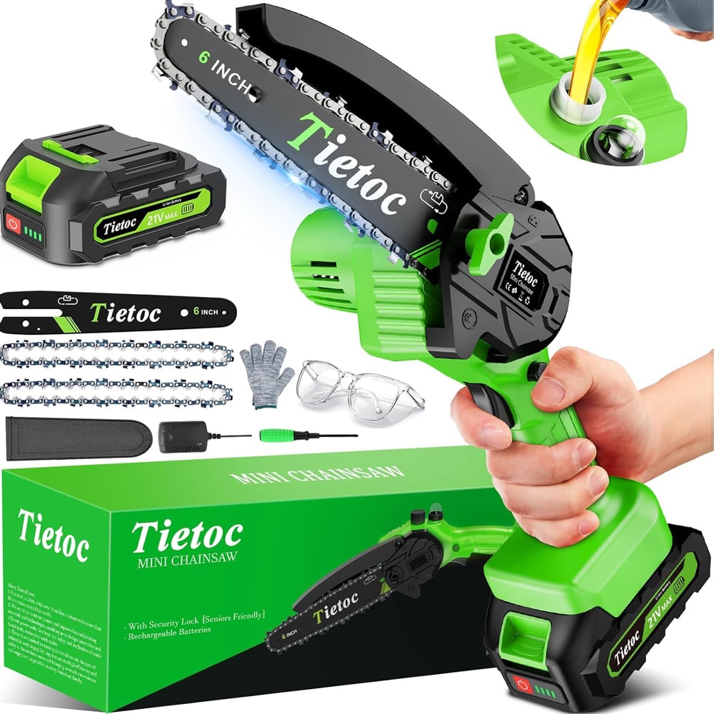 Tietoc B0D2LD129X Cordless-Chainsaw - View #2