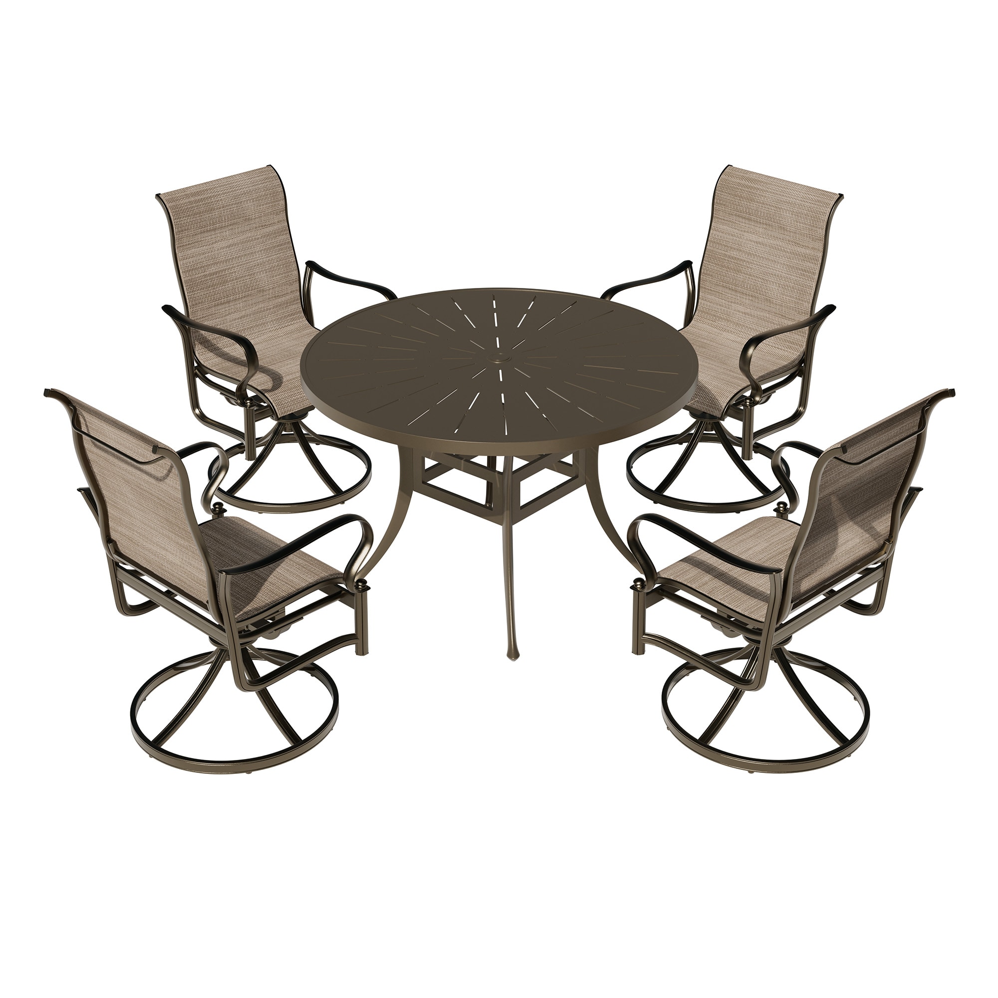 Clihome CL-ODTCJ0CR Patio-Dining-Sets - View #8