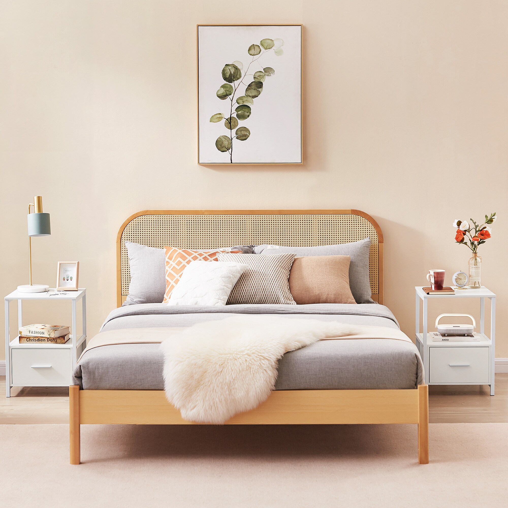 Vecelo LOE-DX-T05-WHITE-A2 nightstands - View #8