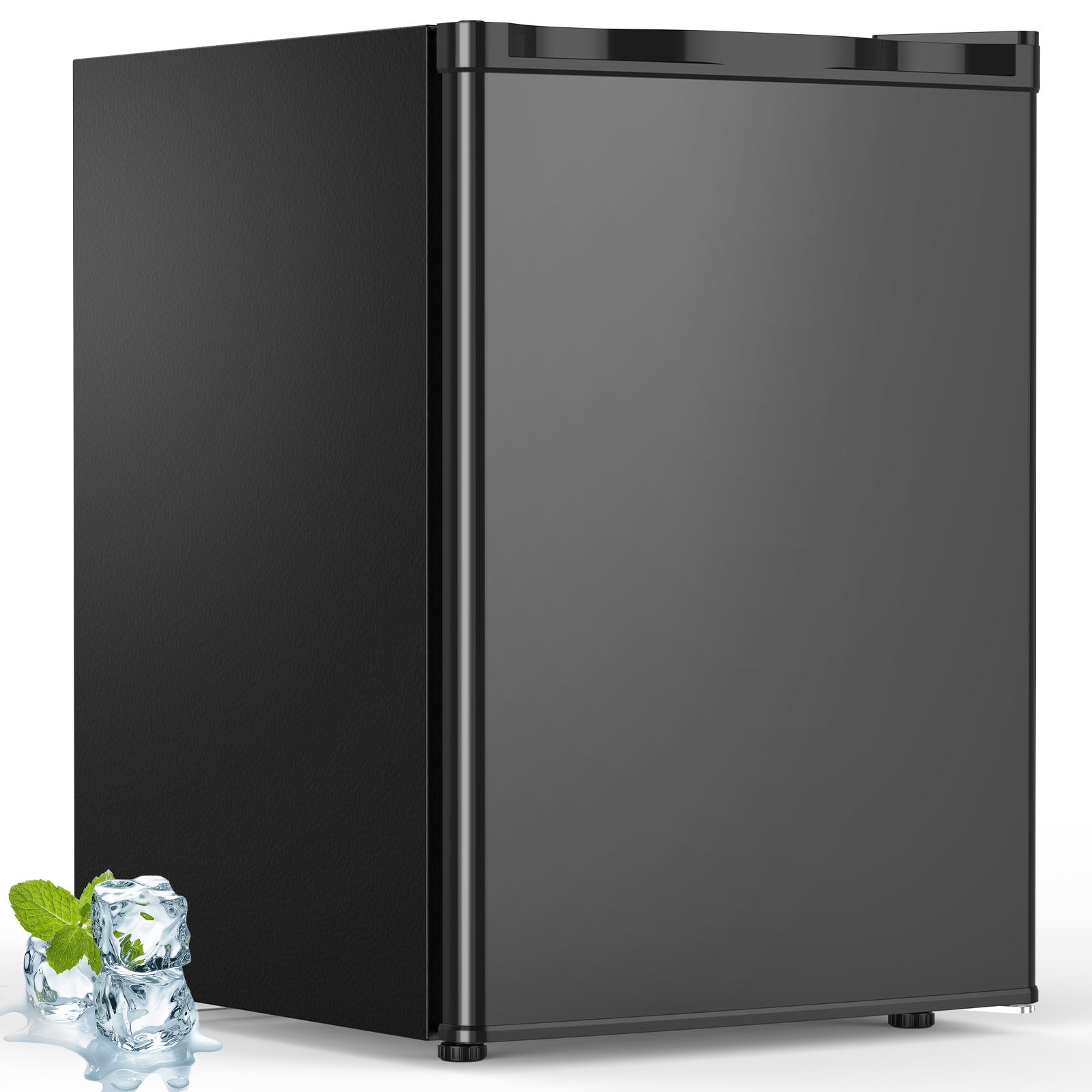 COWSAR LSF58MF90GN 2.6-cu ft Mini Fridge with Freezer ( Black )