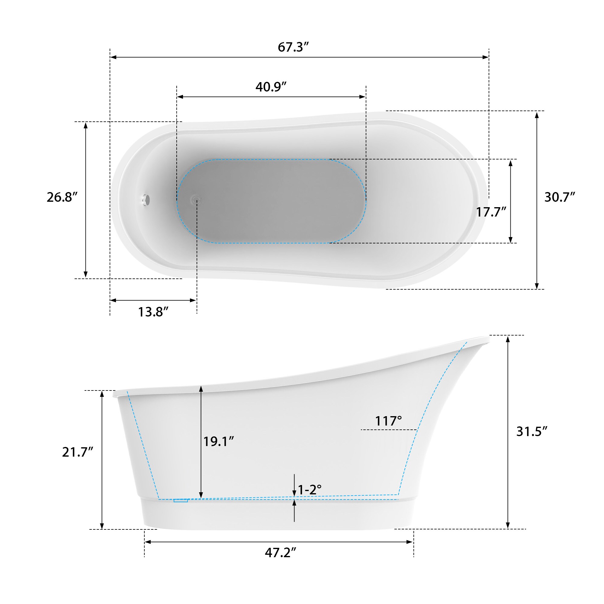 Vanity Art VA6803 bathtubs - View #10