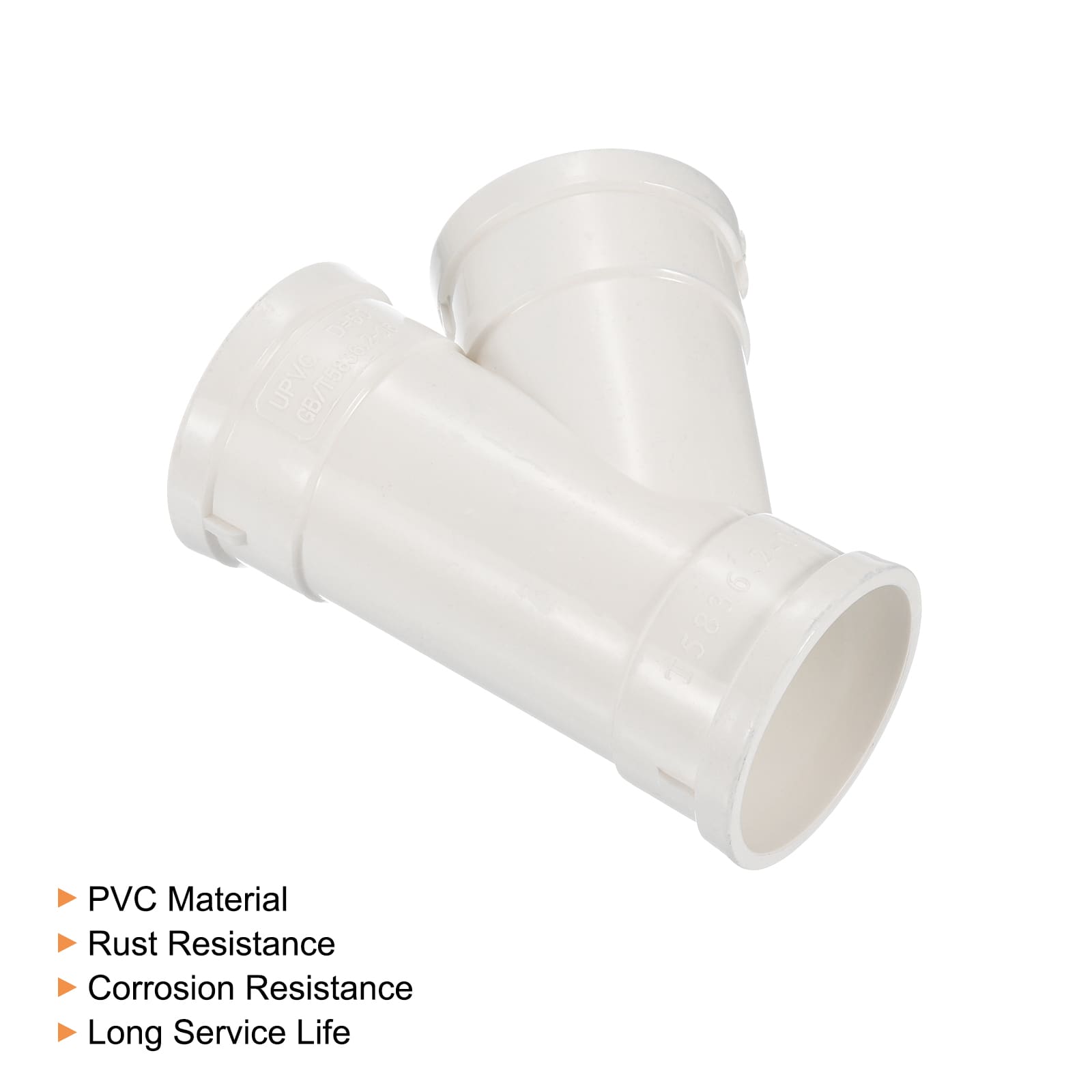 PATIKIL S25093001UX8337 Pvc-Pressure-Sch-40-Fittings - View #3
