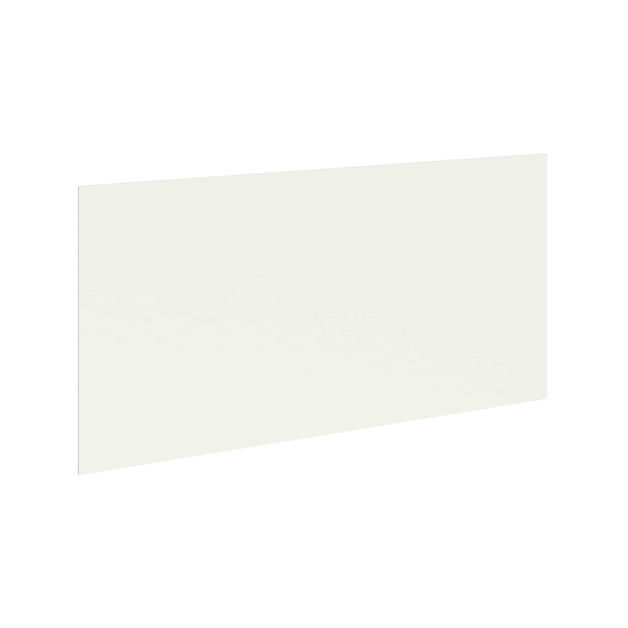 KraftMaid Momentum WSK9648G71 Deveron Cabinet End Panel 96-in W x 48-in H x 0.1875-in D Dove White Painted (Island End Panel)