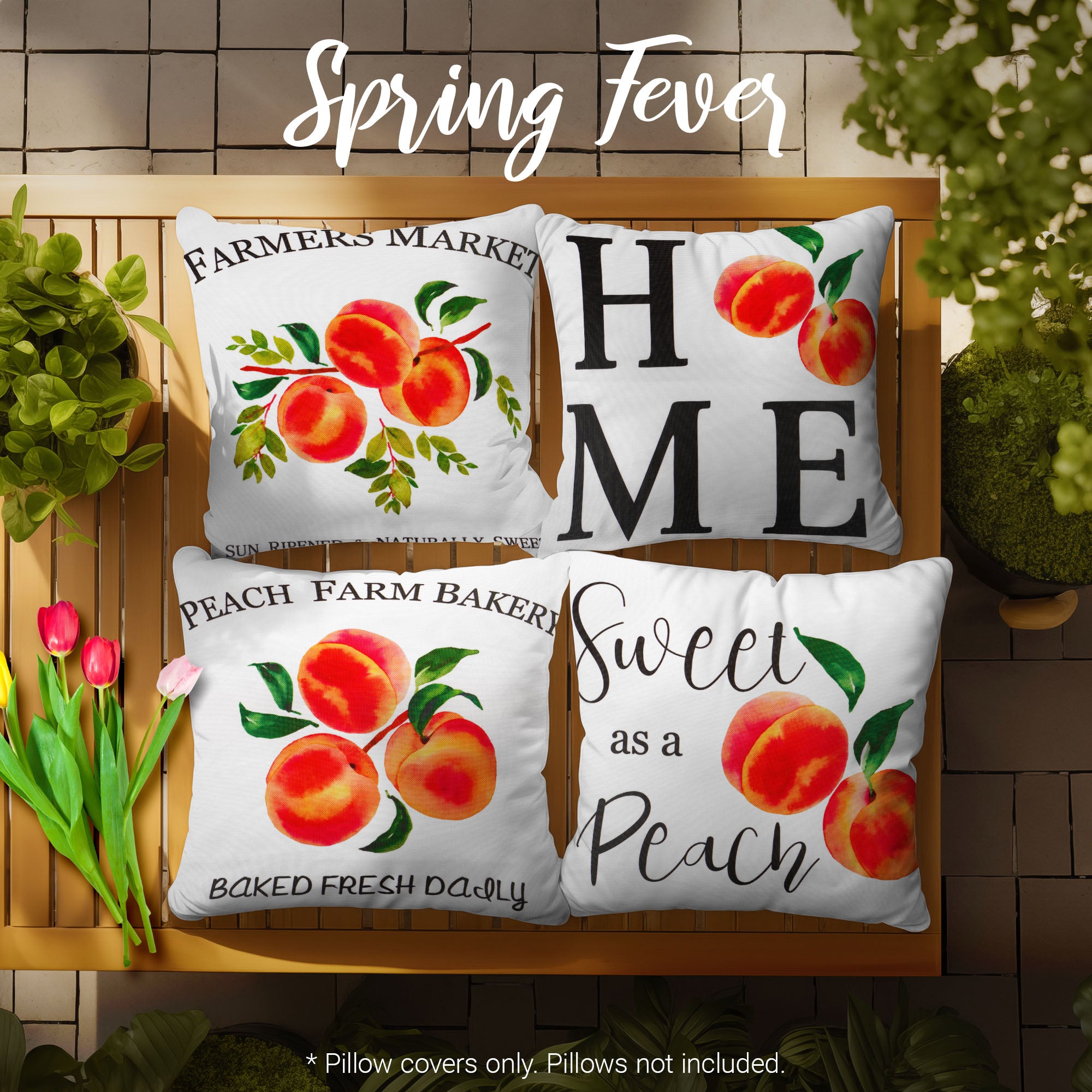G128 ST-PC-SPRPEACH1-20P9 Accent-Pillows - View #2