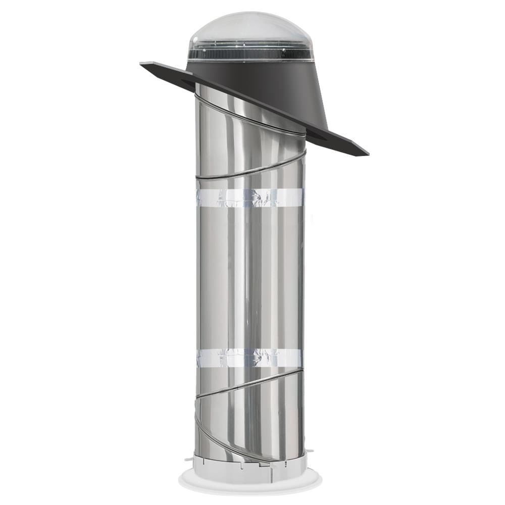 VELUX TMR 010 0000 10-in x 48-in Rigid Self-flashing TMR Tubular Skylight with Acrylic Dome Flashing Included