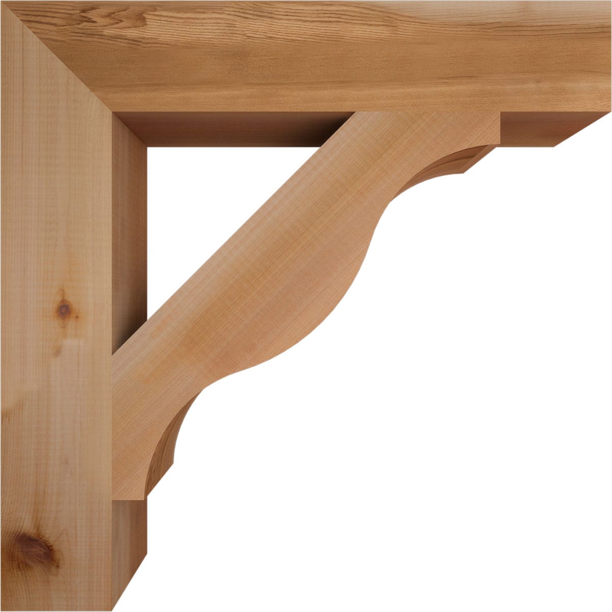 Ekena Millwork BKT04X22X22FST05SWR Exterior-Brackets-Braces - View #3