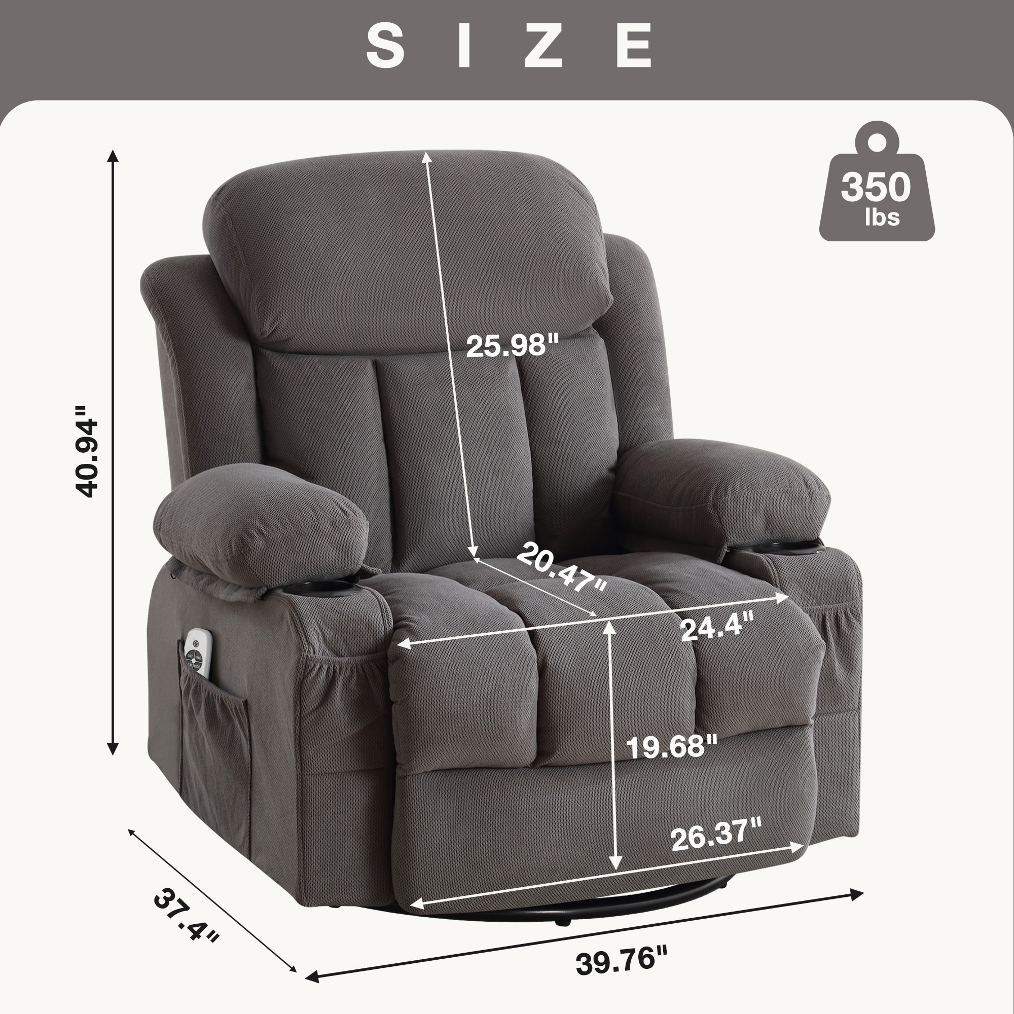 Mondawe OR-22AAV-US recliners - View #7