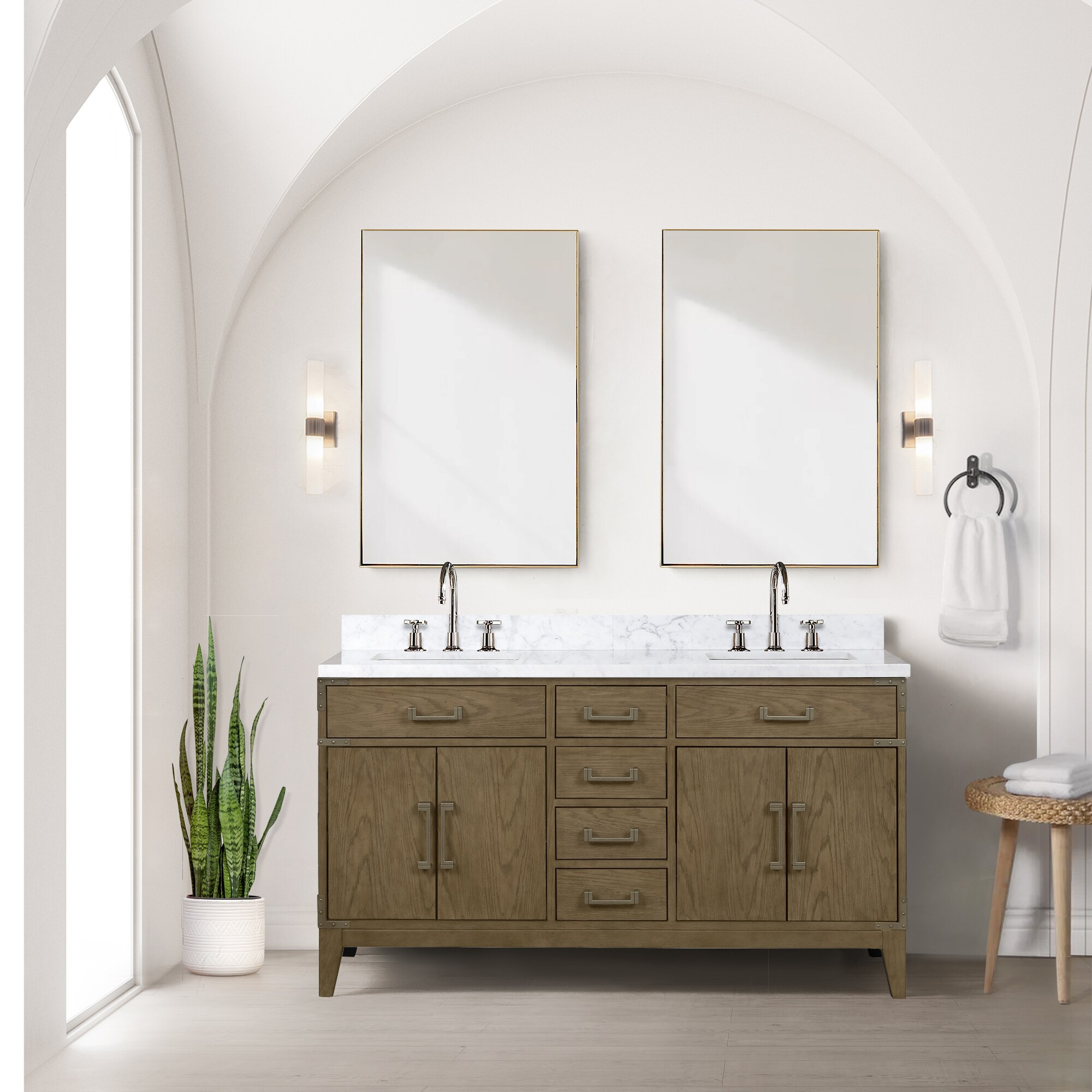 Lexora LVW60DR111 Bath-Vanity-Combo - View #10