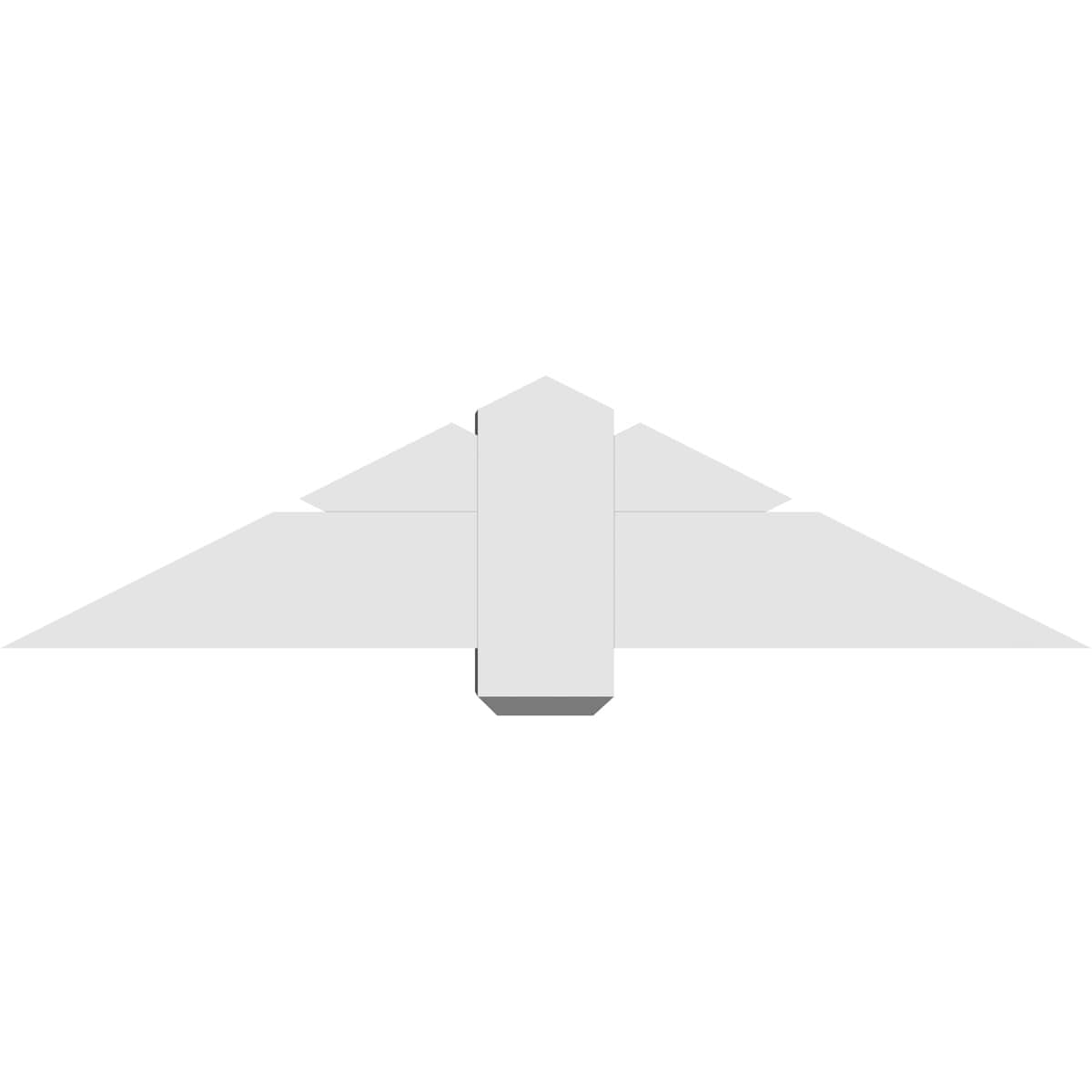 Ekena Millwork GBP048X12X0606KEN00 Exterior-Brackets-Braces - View #4