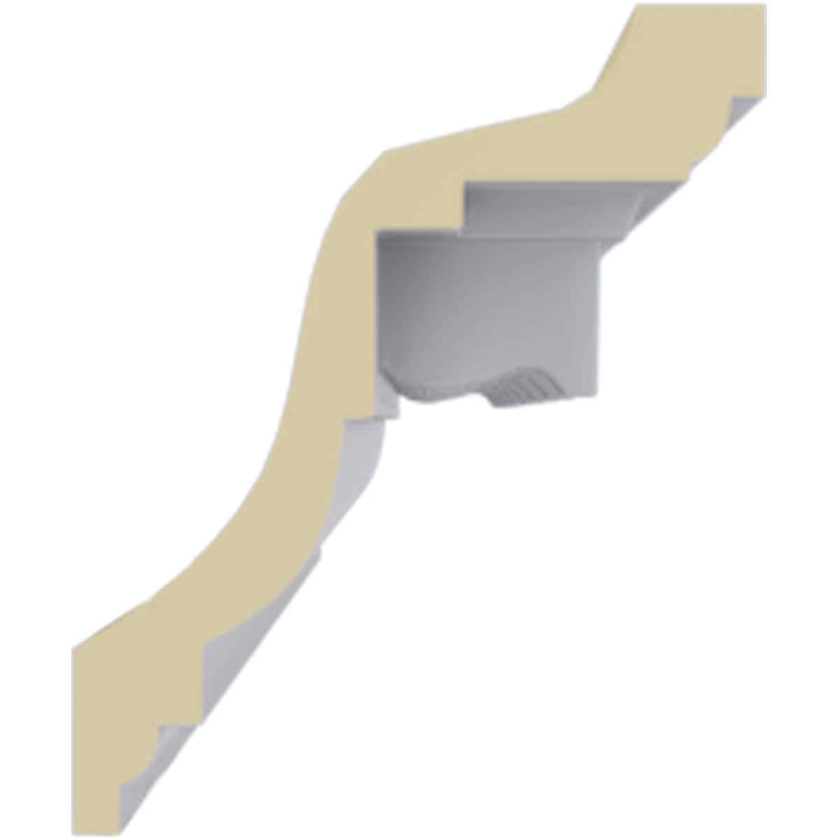 Ekena Millwork MLD04X03X06NO-CASE-2 Crown-Moulding - View #2