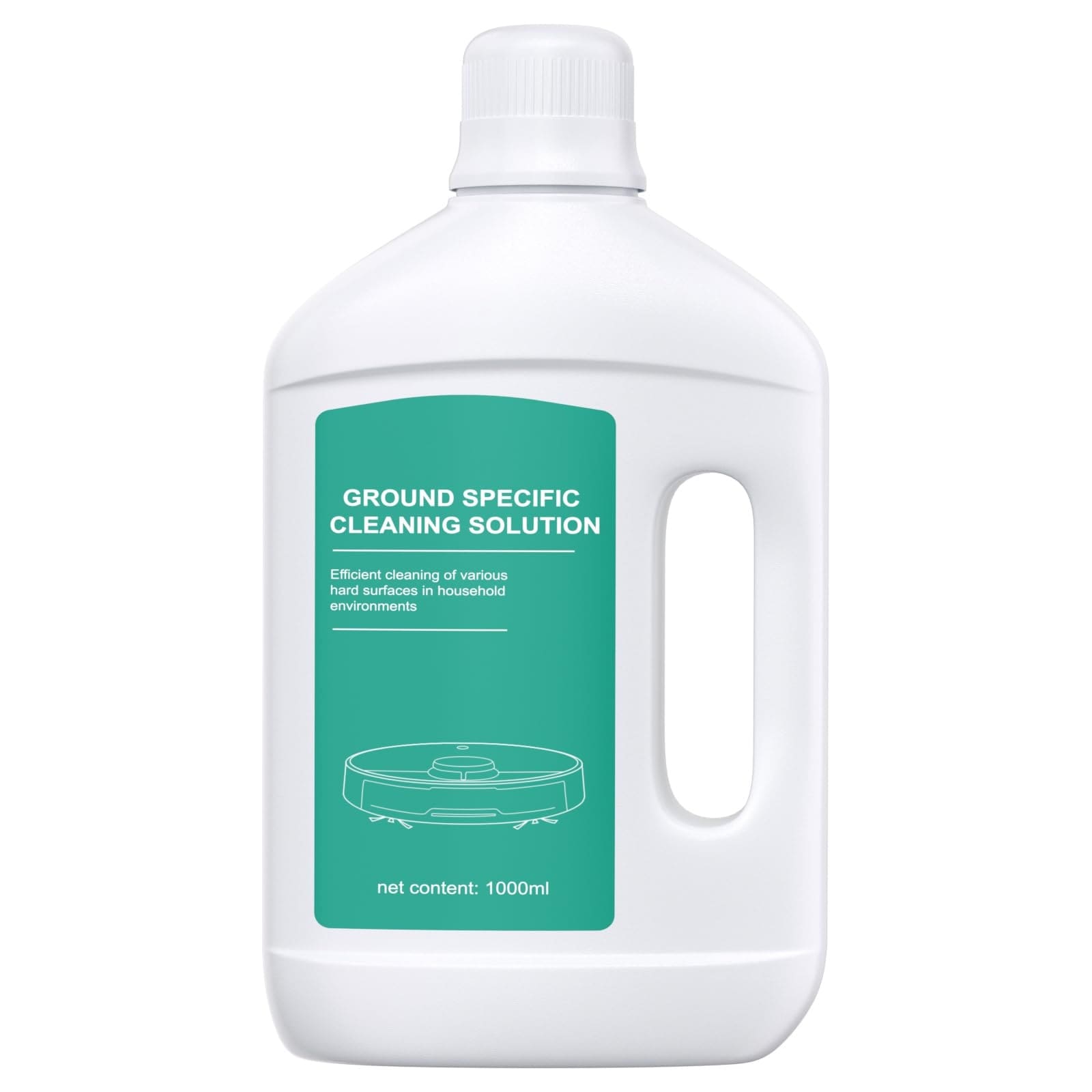 Afoxsos  Floor Cleaning Solution Original Scent 1000ml Bottle Residue Free for All Robot Vacuum and Wet Dry Vacuum Cleaner Safe on Hard Floors