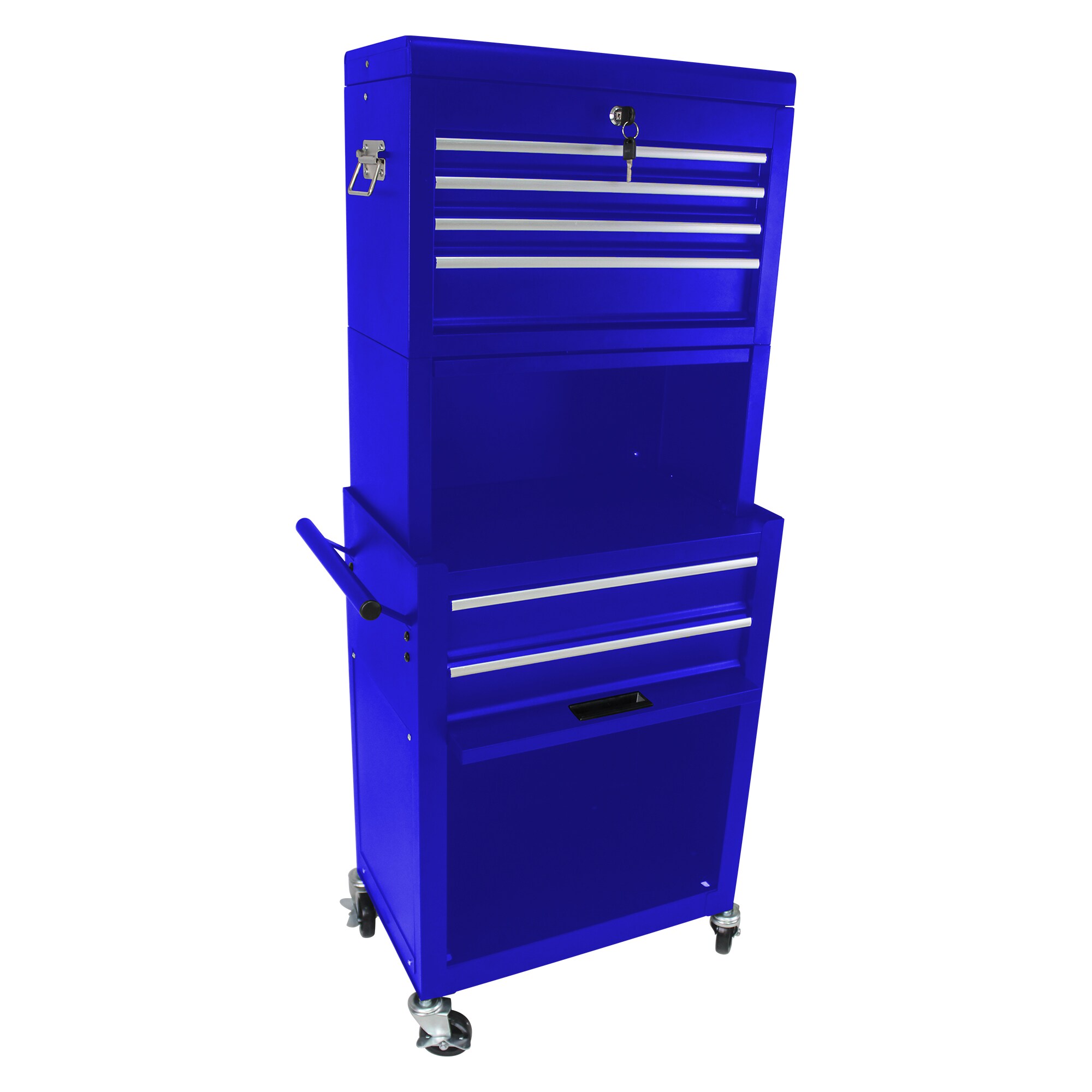 RaDEWAY 20.87-in W x 51.99-in H 6 Ball-bearing Steel Tool Chest Combo ...