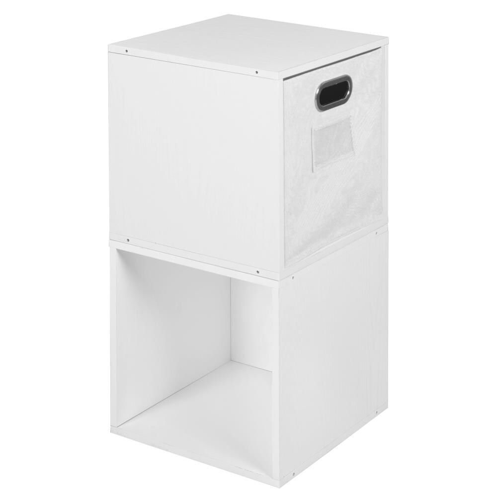 Niche 3-Pack Cubo 13-in W X 26-in H X 13-in D White Wood Grain/White ...