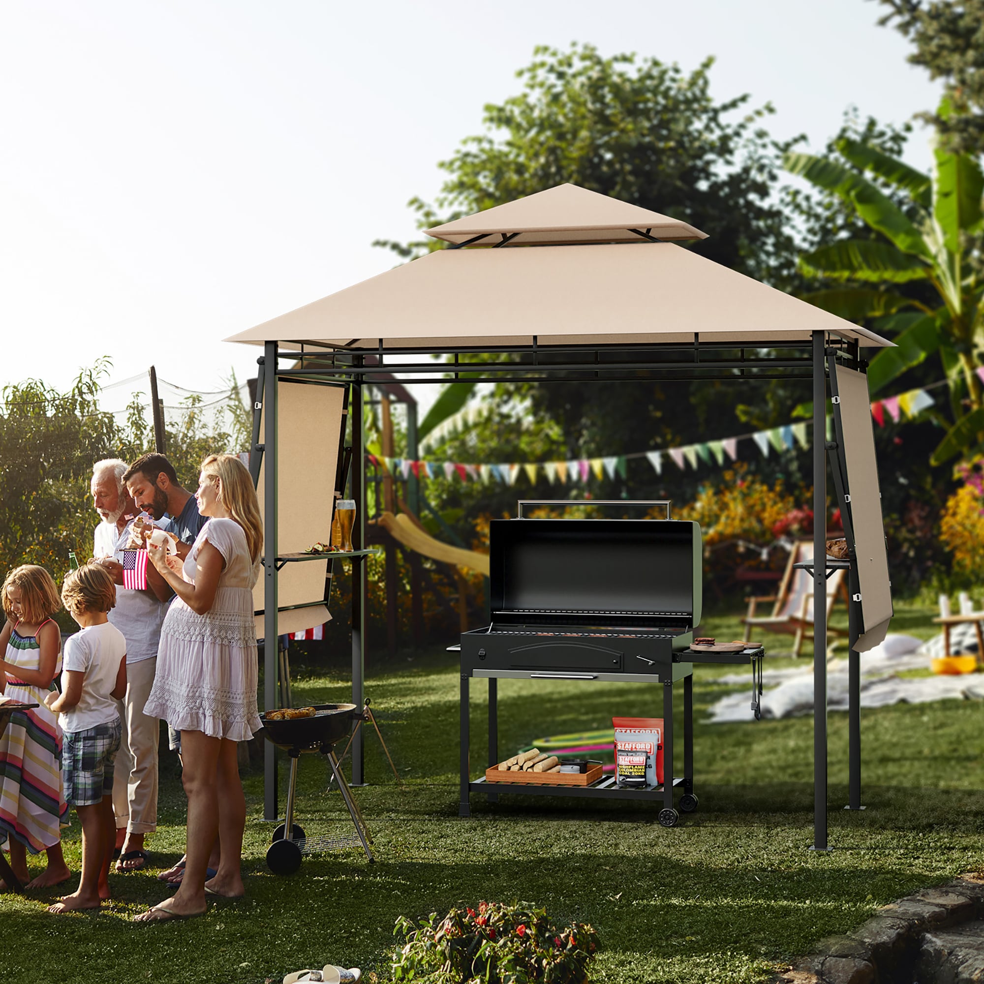 CASAINC CA007G-GAZ Wood-Resin-Gazebos - View #9