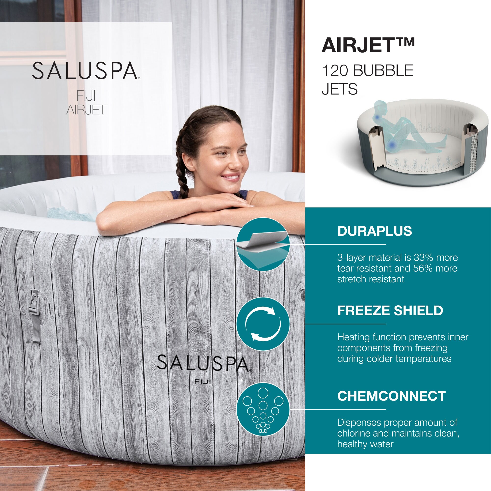 Bestway 60086E-BW-WMT spas - View #2
