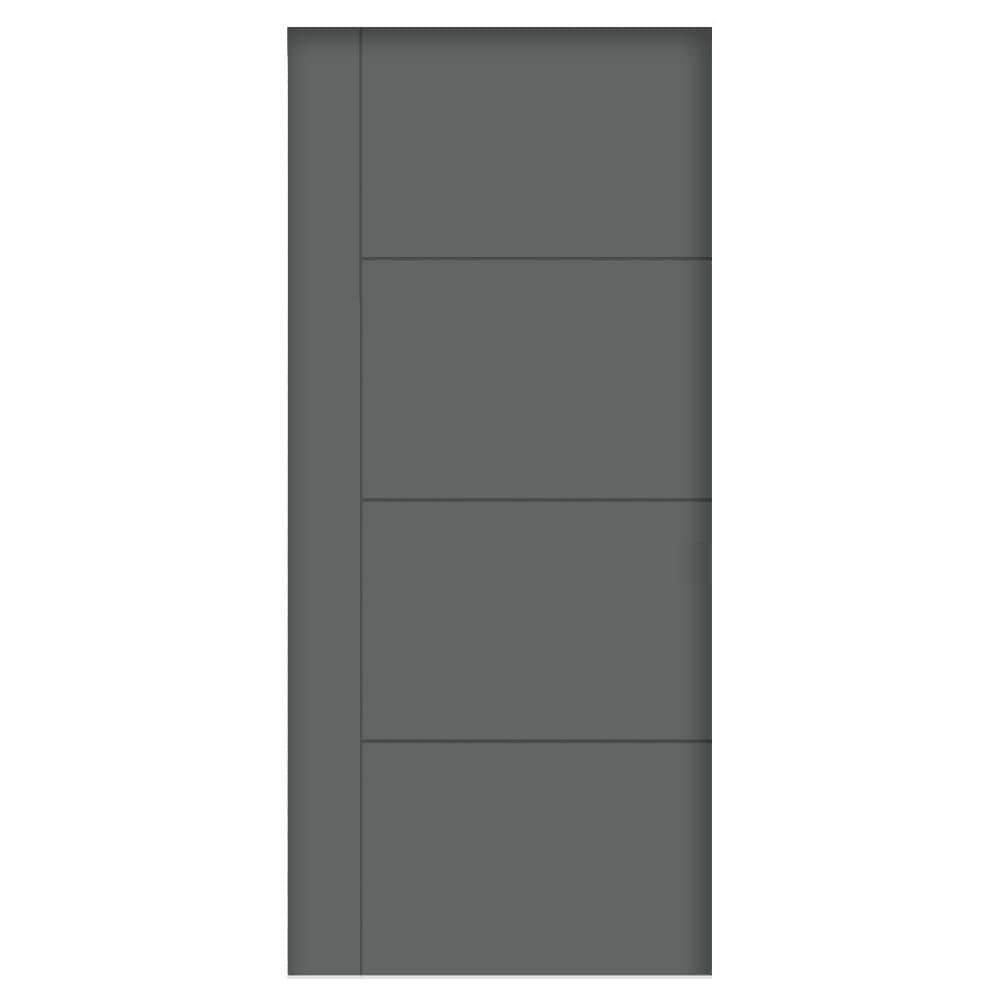 JELD-WEN LOWOLJW225100764 Studio SL130 32-in x 80-in Granite 5-panel Square Hollow Core Prefinished Hardwood Hardboard Slab Door