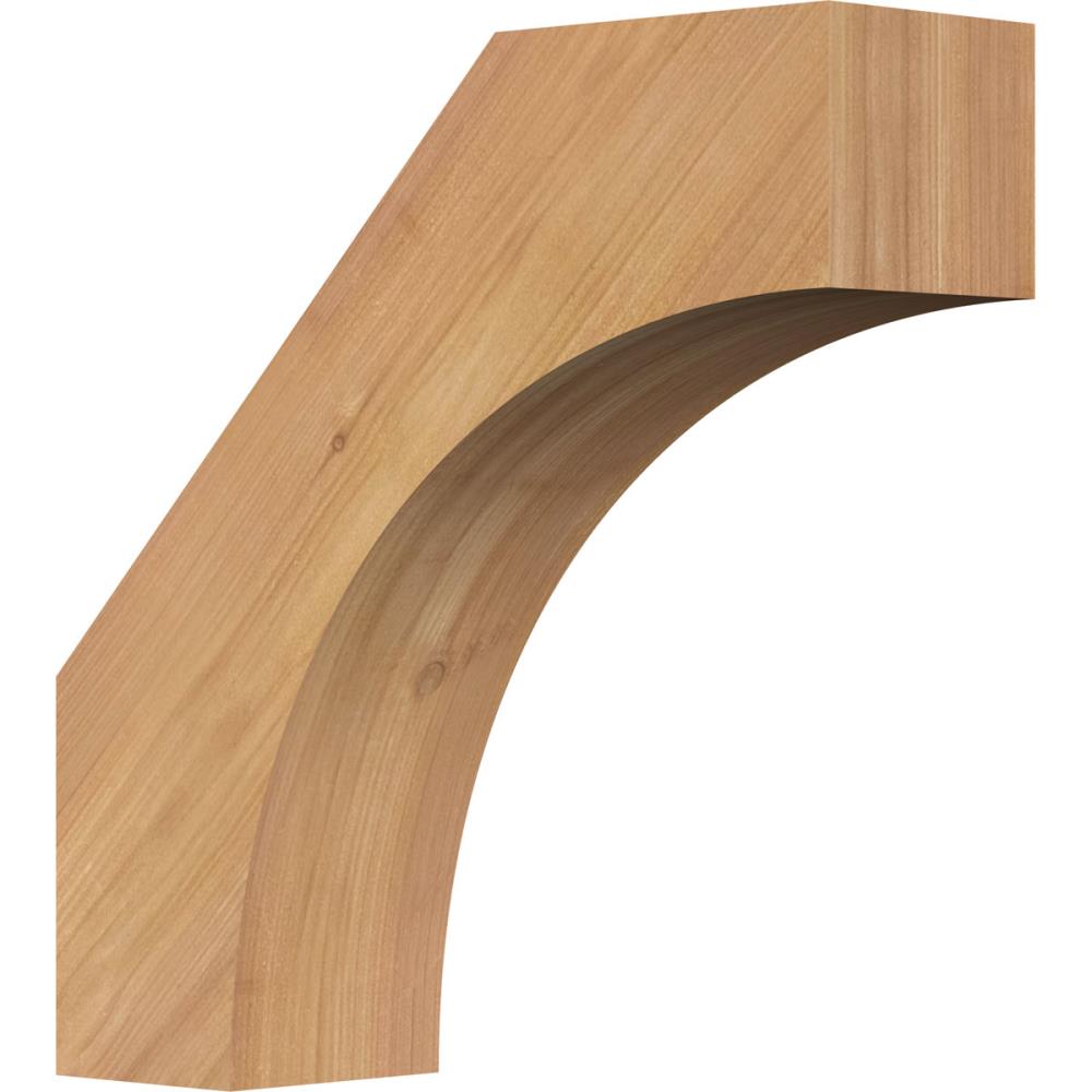 Ekena Millwork BRC04X12X12WTL00SWR 3-1/2-in x 12-in x 12-in Western Red Cedar Wood Westlake Smooth Knee Brace