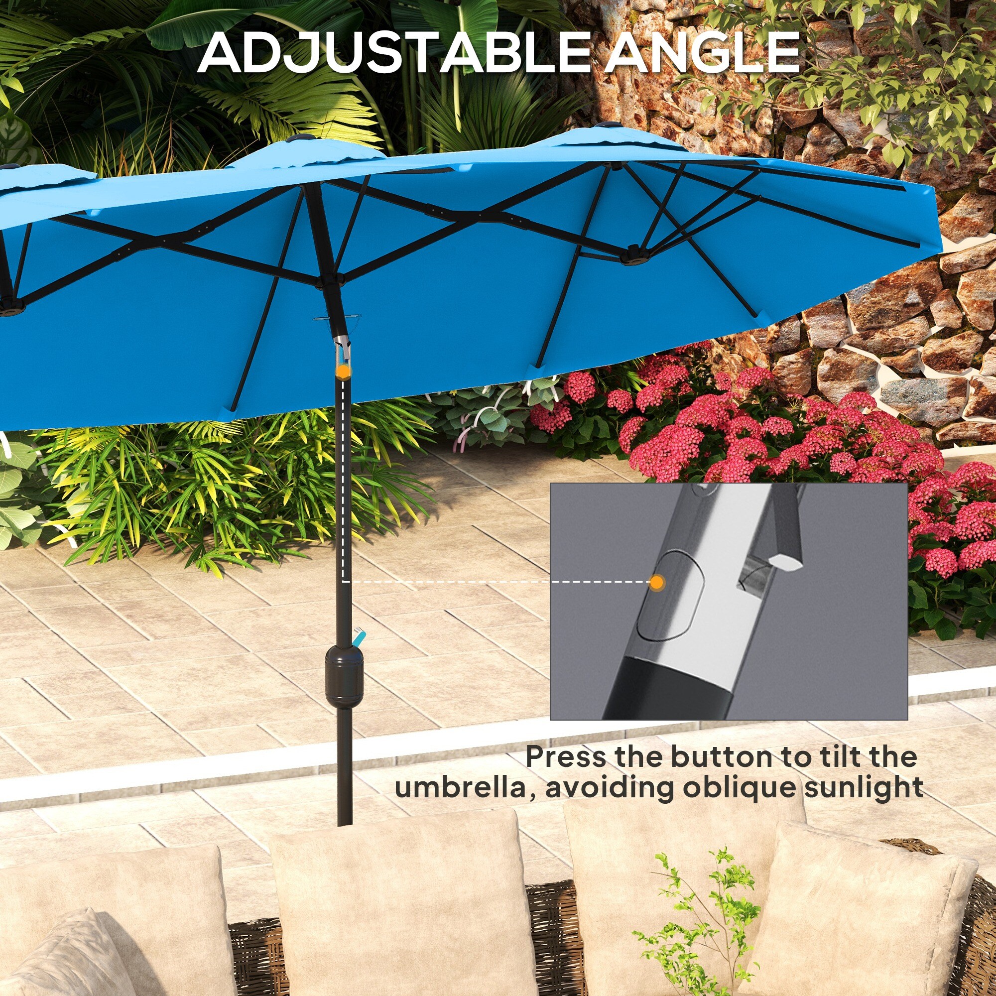 LUXEYARD DS-M-BAC06810 Patio-Umbrella-Accessories - View #6