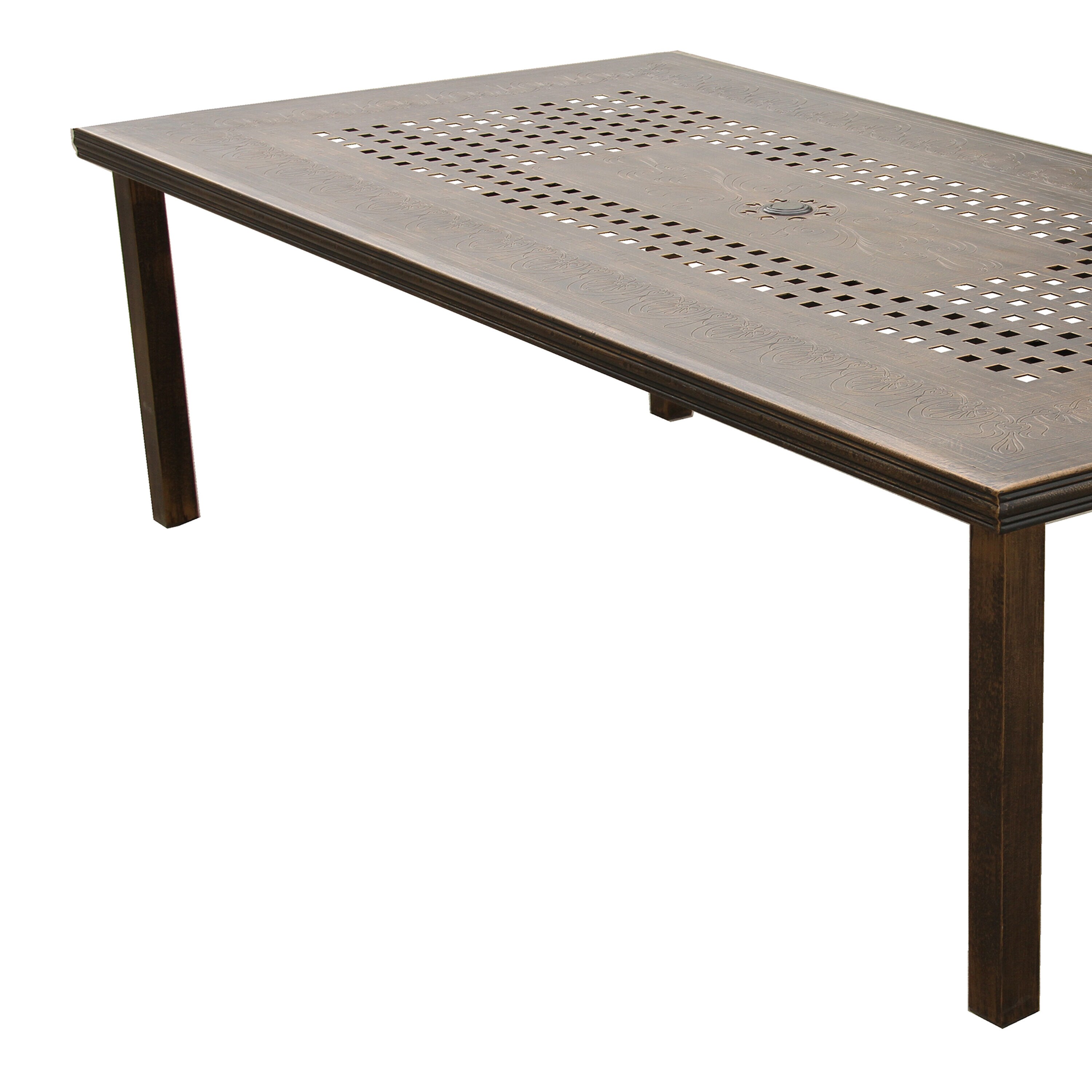 Oakland Living 1057-RECT-95-TL-BZ Patio-Tables - View #8
