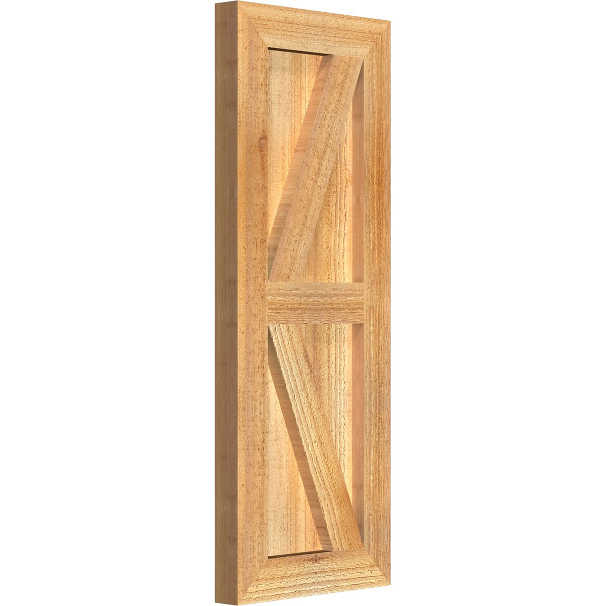 Ekena Millwork RBF06Z11X028RWR Exterior-Shutters - View #2