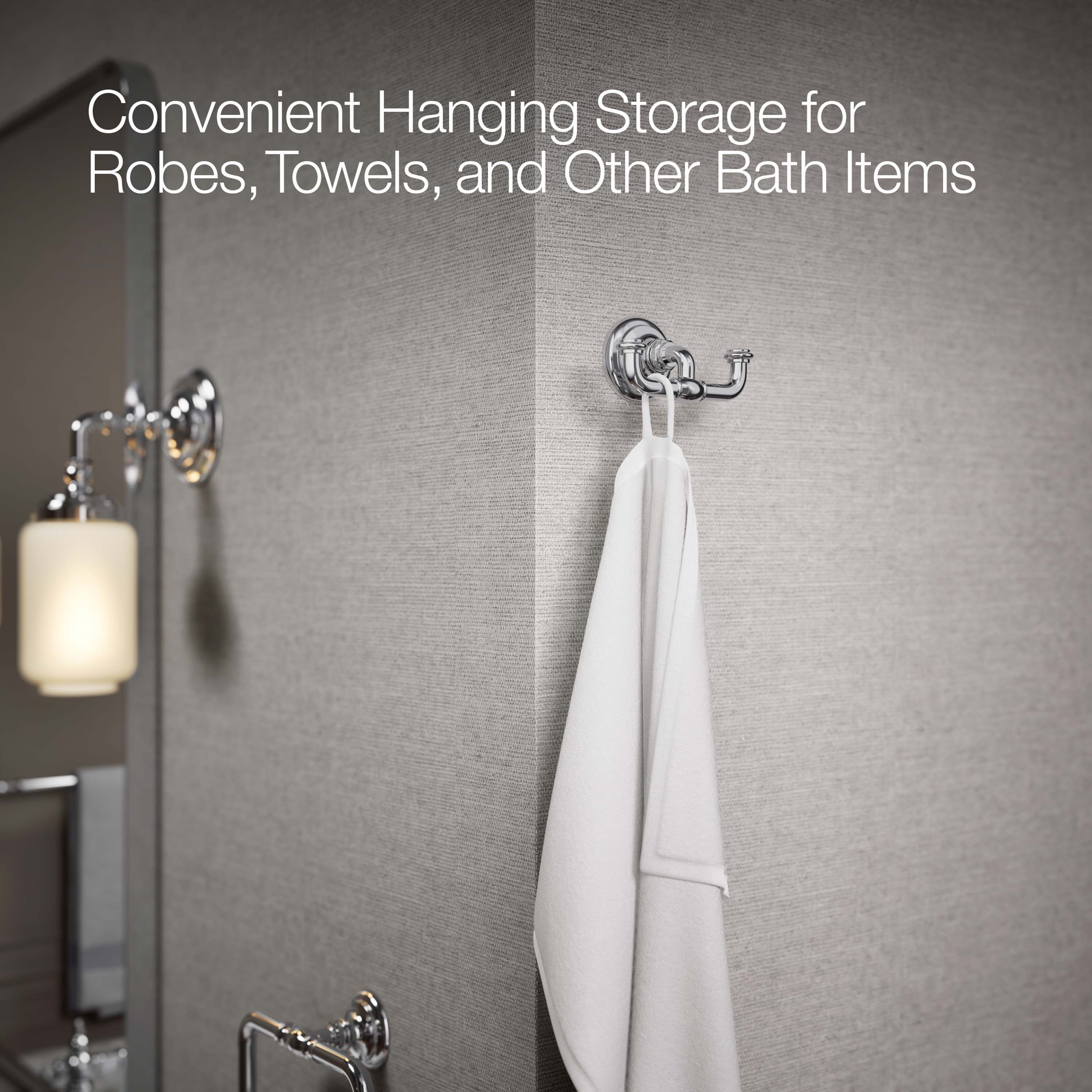 KOHLER K-72572-CP Robe-Hooks - View #4