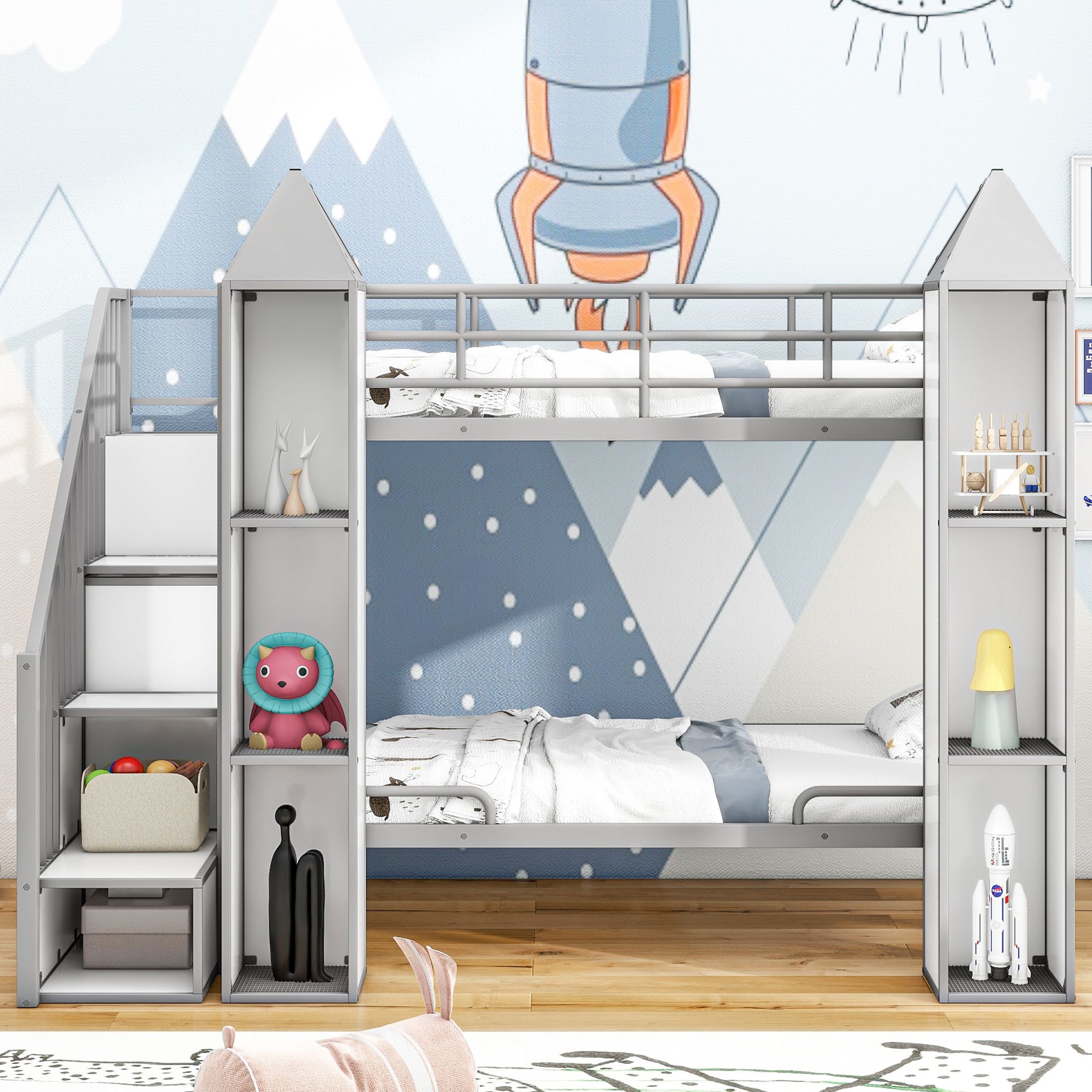 Yiekholo LL-1766AAE Bunk-Beds - View #2