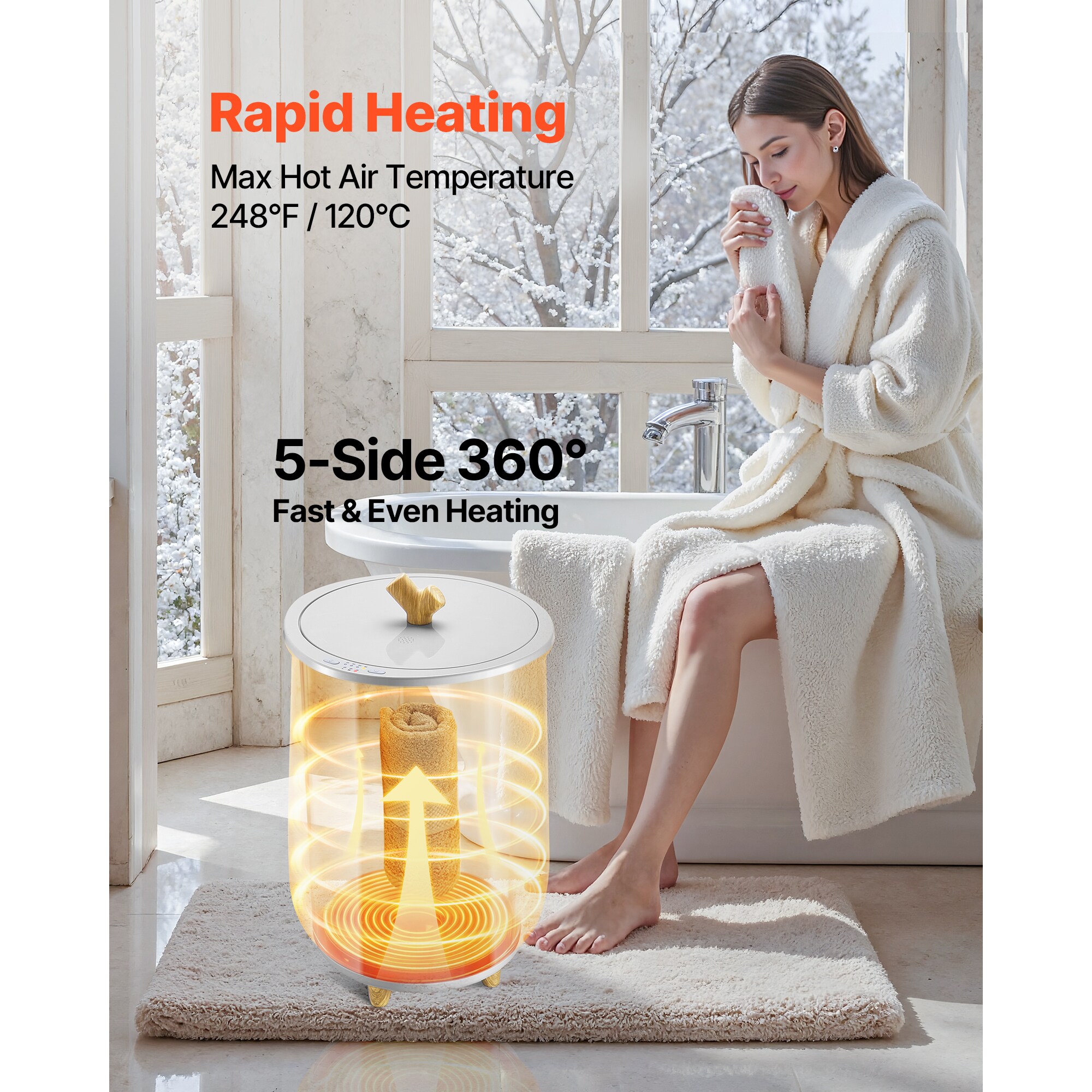 VEVOR SCMJJRTHS20L08685V1 Towel-Warmers - View #2