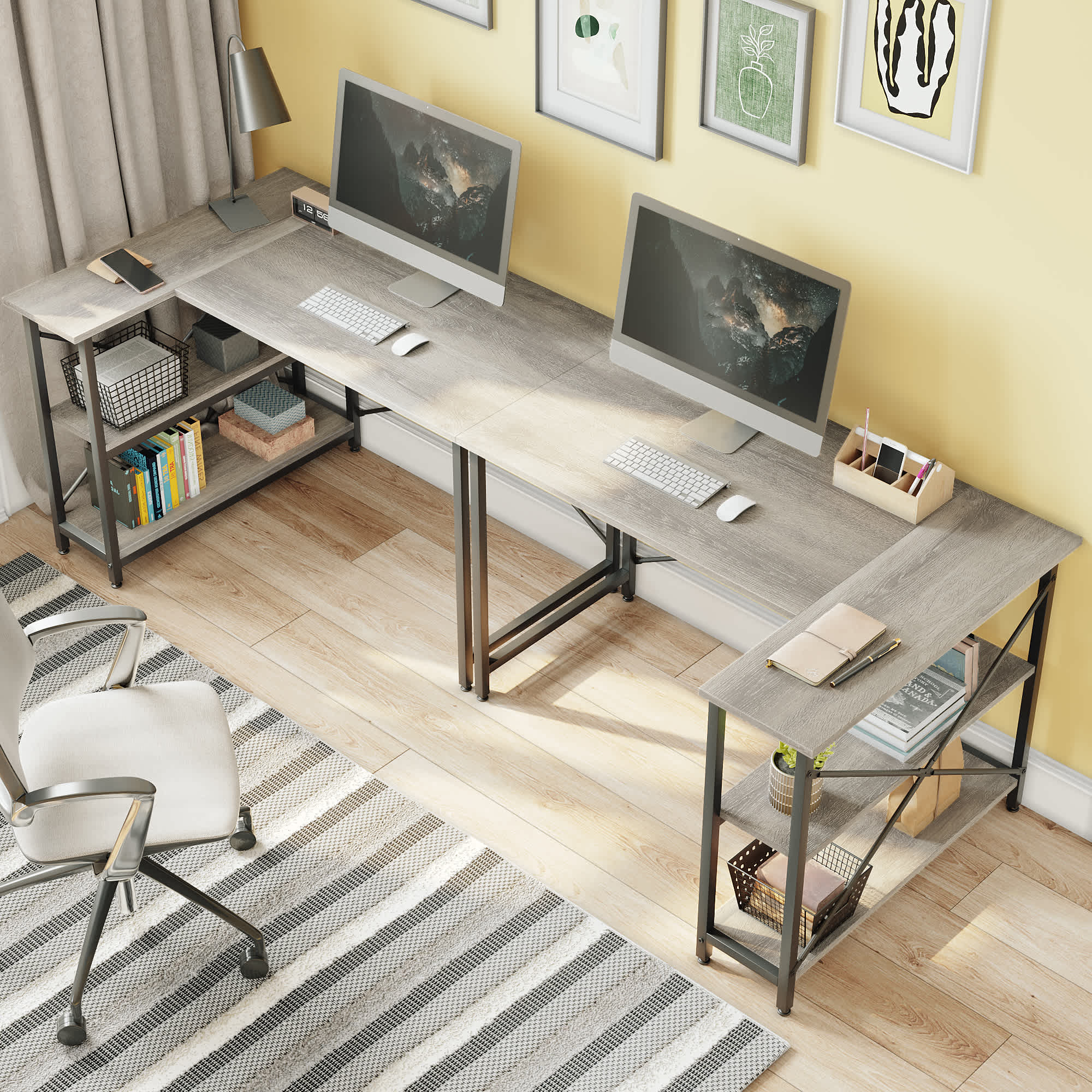 Bestier LOW-1298-D31BSH desks - View #7