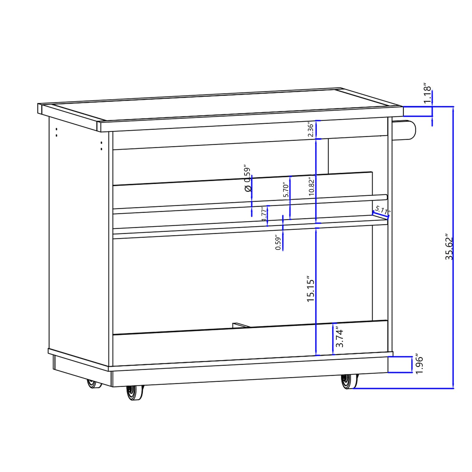 SINOFURN SYB260002GY Kitchen-Furniture - View #9