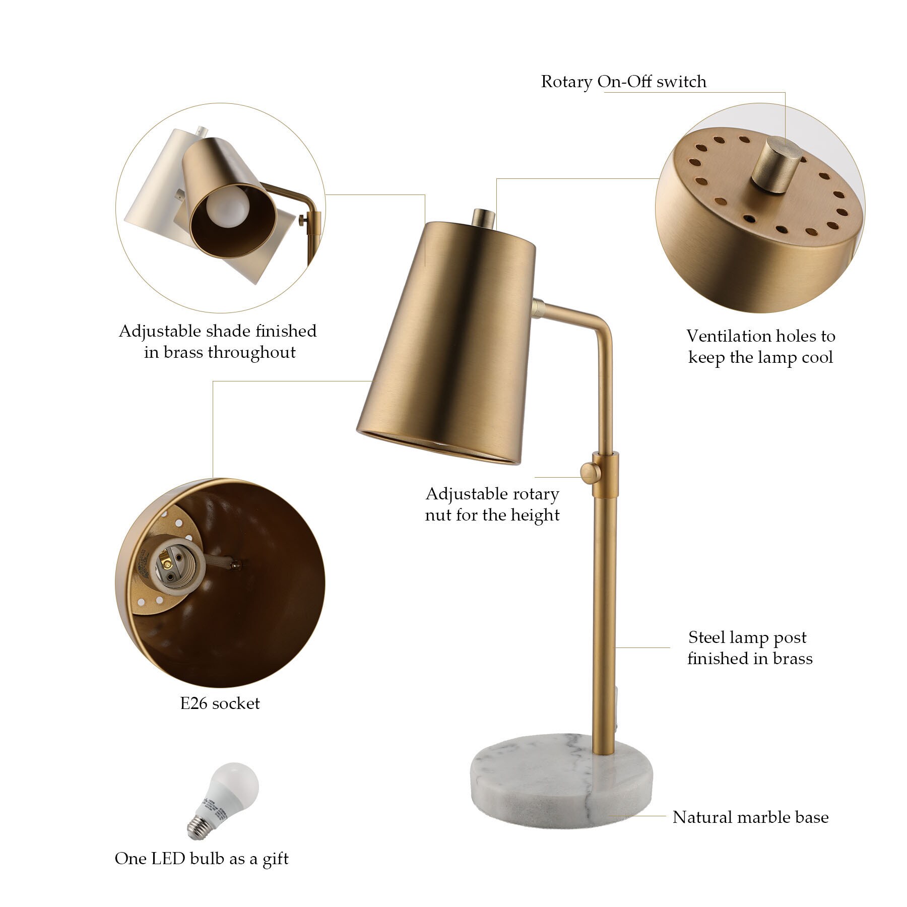 CO-Z PTL-1606-00 Table-Lamps - View #6