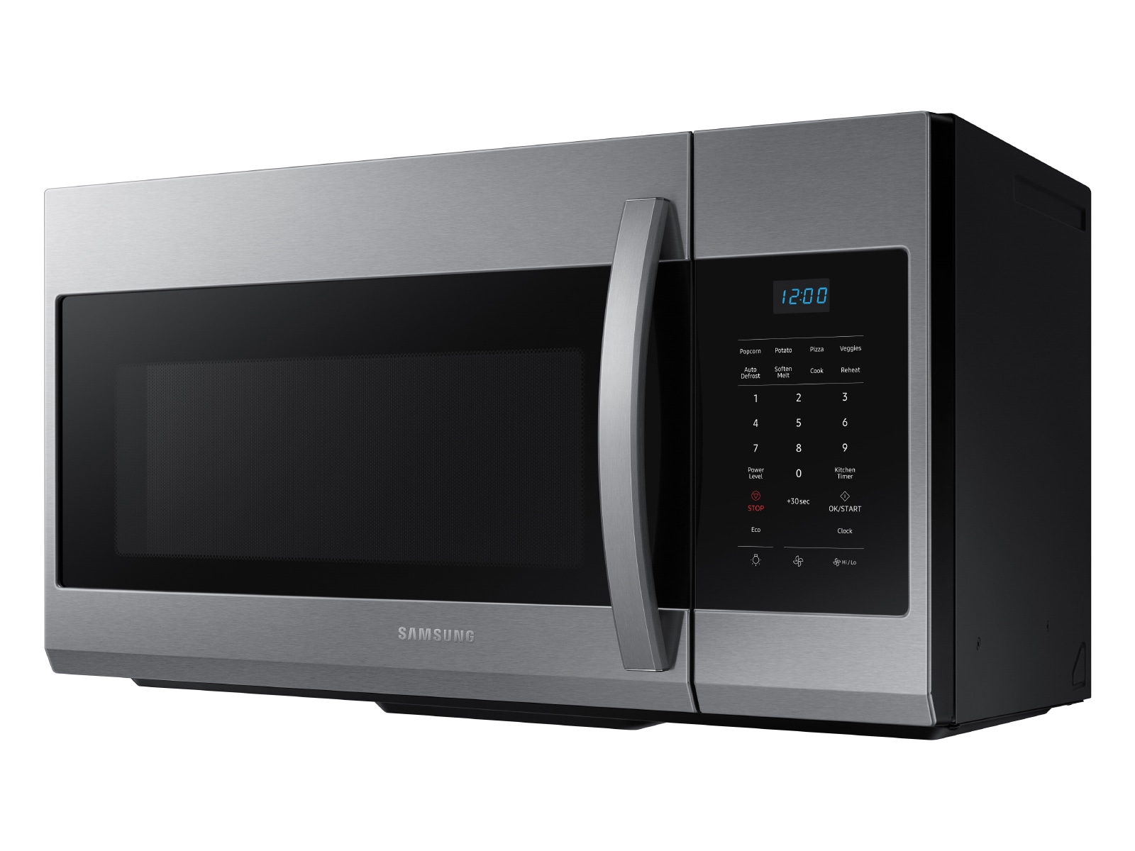 Samsung 1.7-cu ft 1000-Watt Over-the-Range Microwave (Fingerprint