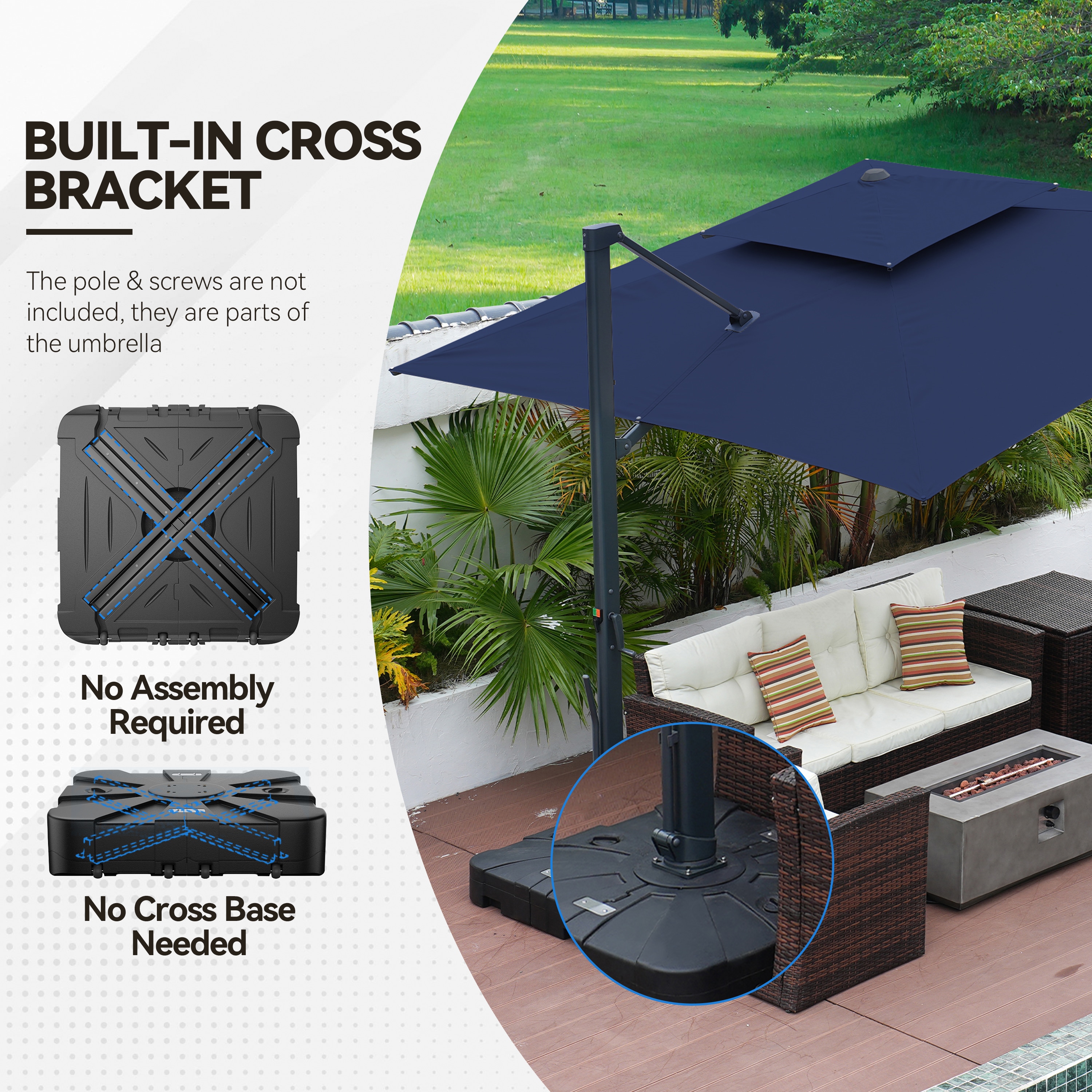 Mondawe MO-JX401B Umbrella-Bases - View #4