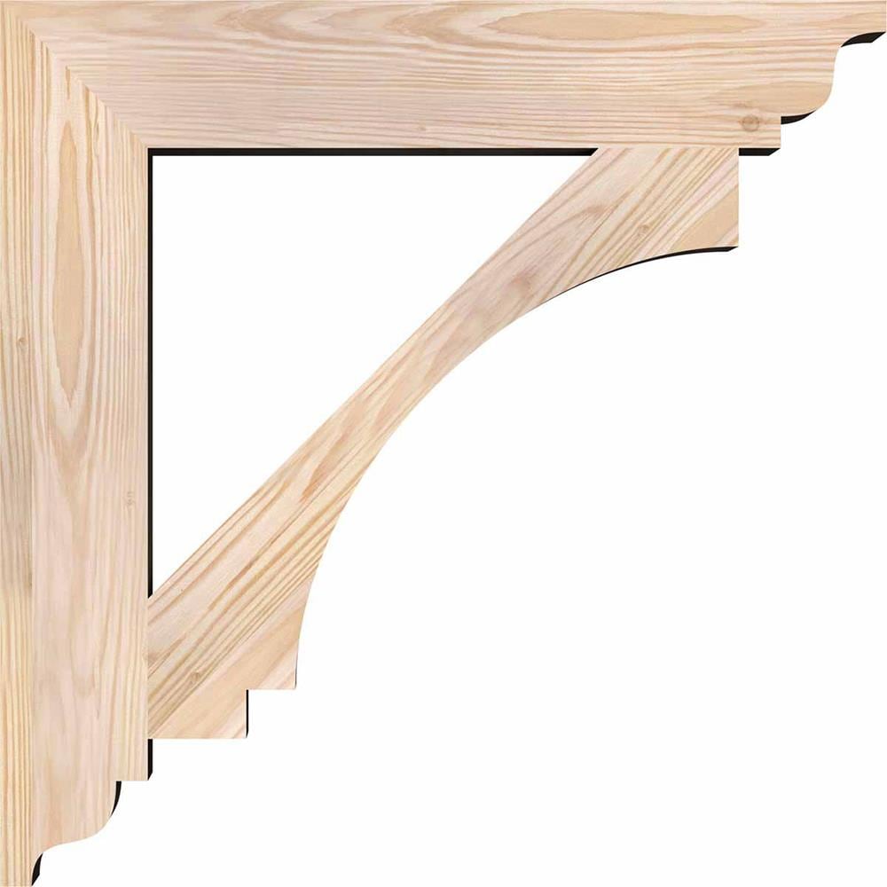 Ekena Millwork BKT04X22X22IMP01SDF Exterior-Brackets-Braces - View #3