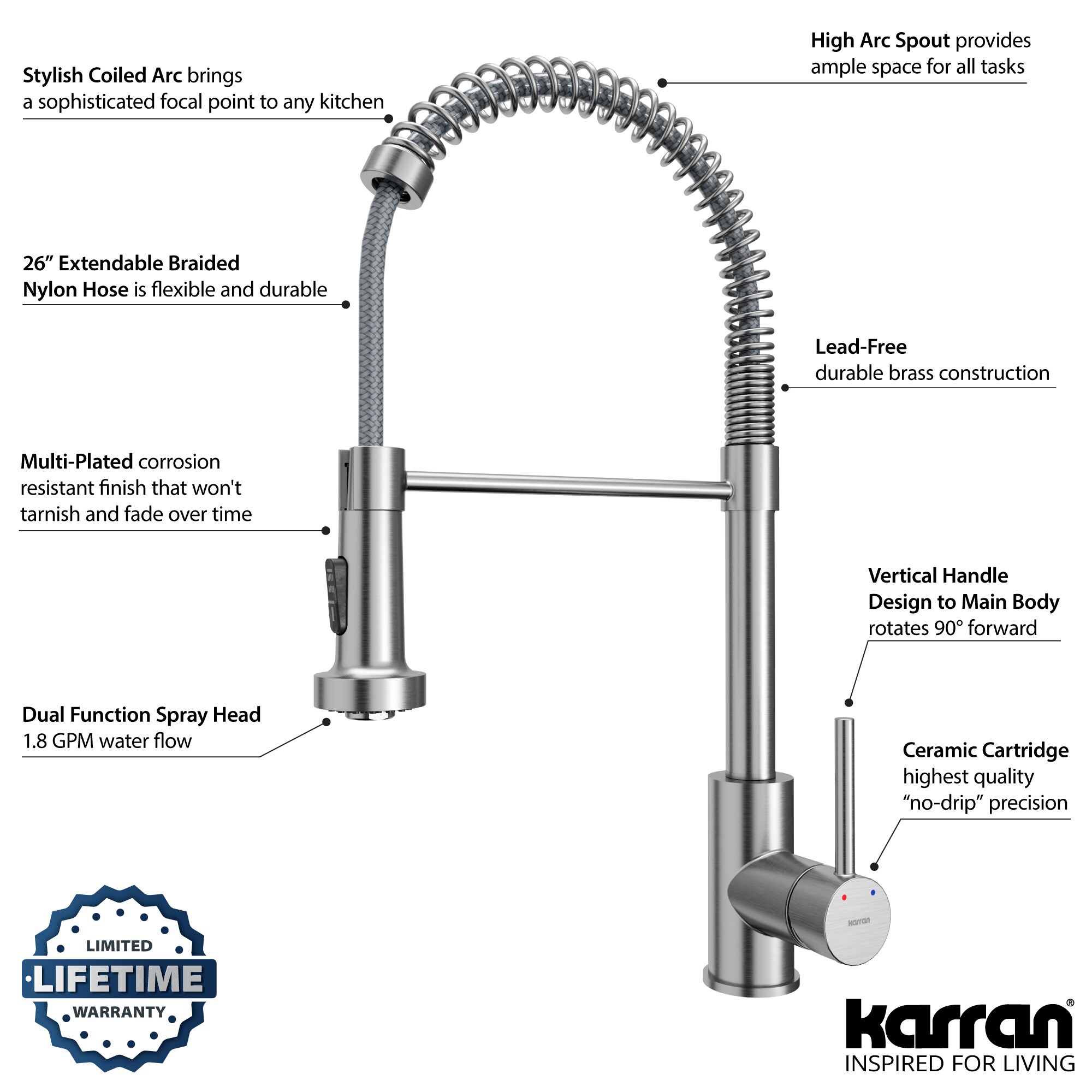 Karran KKF225SS Kitchen-Faucets - View #7