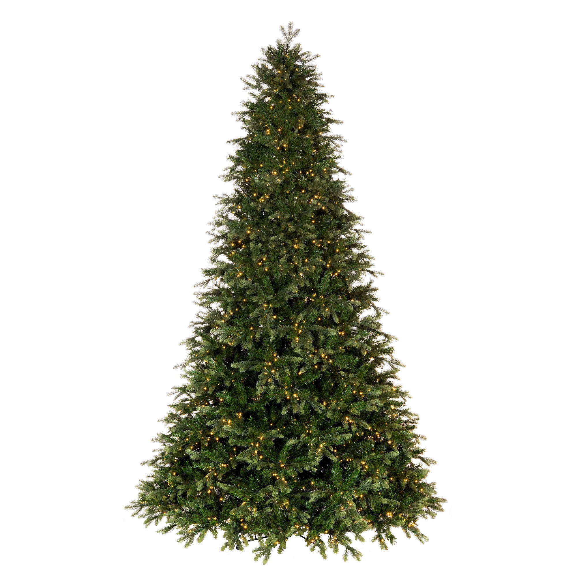 Vickerman K224176LED 7.5-ft Fir Pre-lit Artificial Christmas Tree with White LED Lights