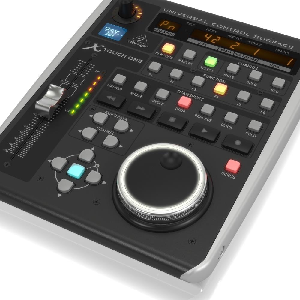  TCNCD381183 Behringer BEH-XTOUCHONE Universal Control Surface with Touch-Sensitive Motor Fader and LCD Scribble Strip