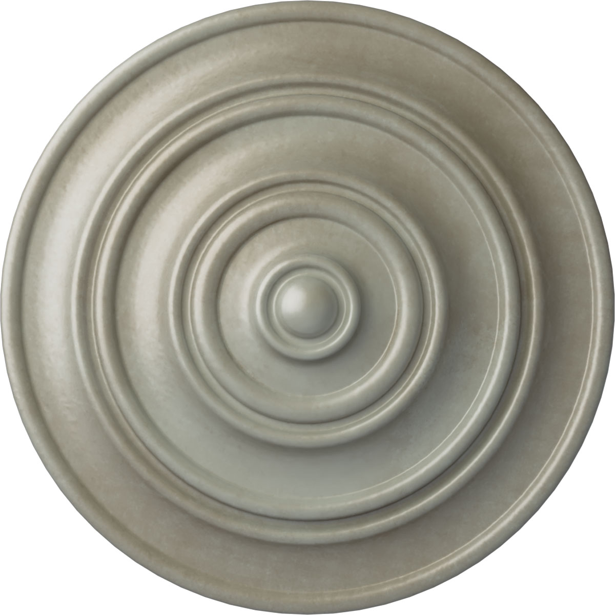 Ekena Millwork CM13CLFLS Classic 13.25-in W x 13.25-in L Painted Flash Gold Polyurethane Whole Ceiling Medallion