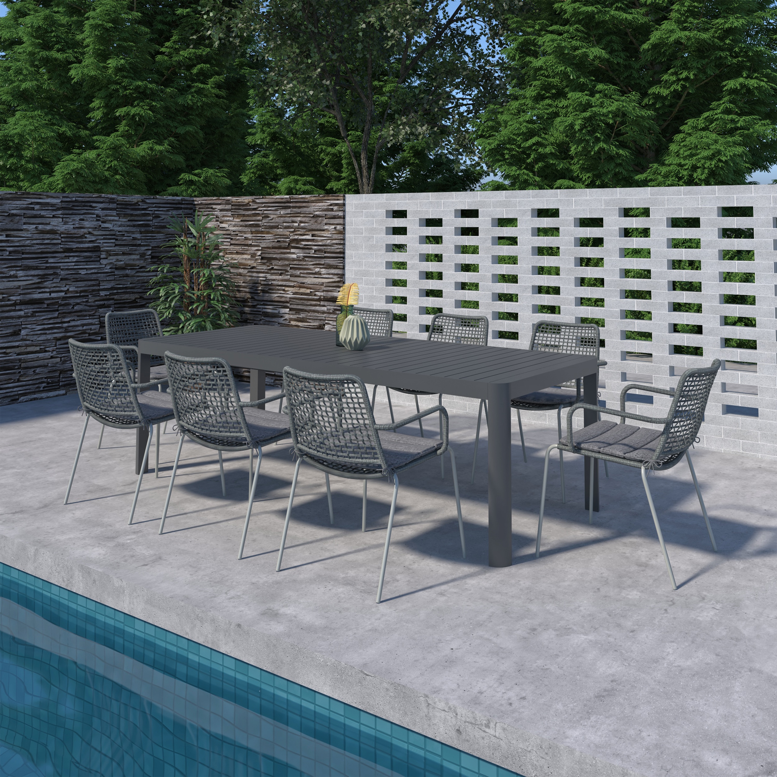 Amazonia LWS-CALXTGR-8OBEG Patio-Dining-Sets - View #2