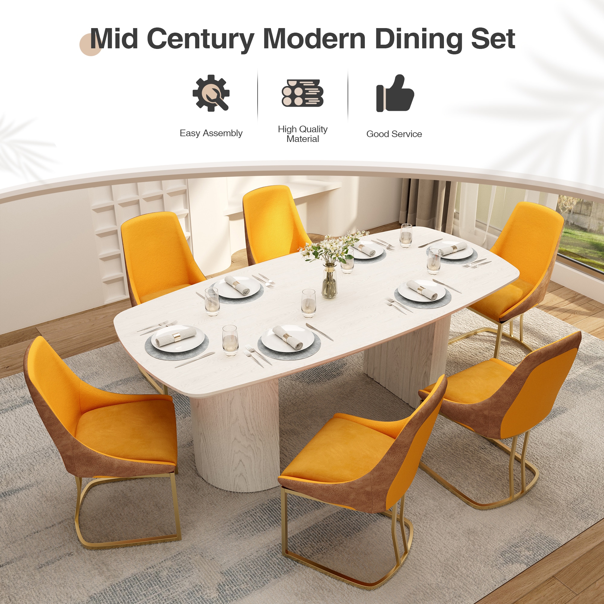 Clihome CL-1660A32OR Dining-Sets - View #7