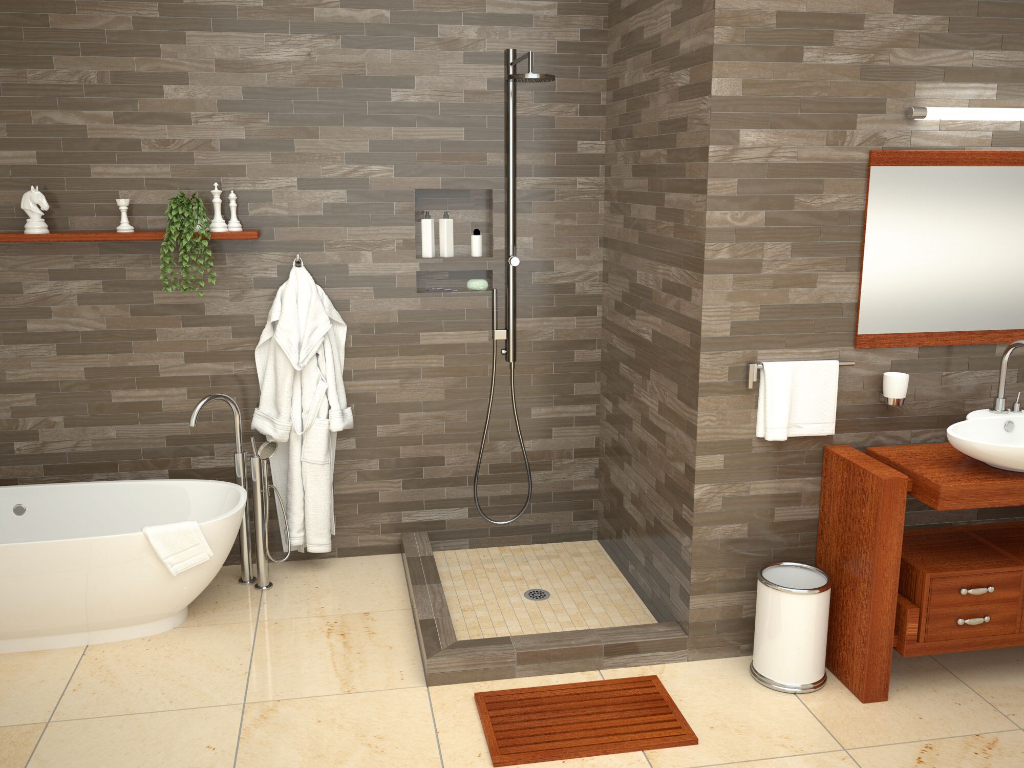 Tile Redi 4837CDL-PVC Shower-Floors - View #8