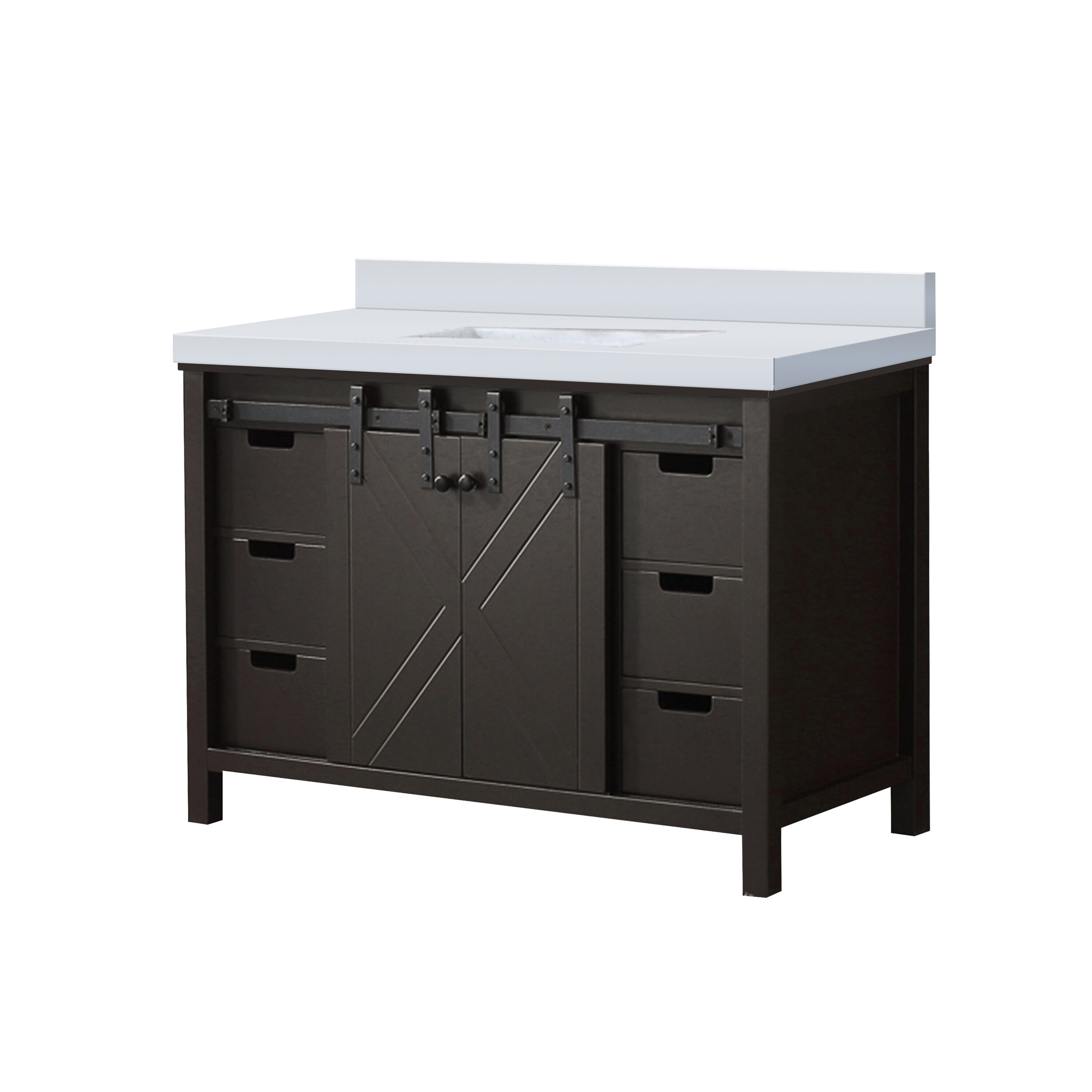 Lexora LVM48SC300 Bath-Vanity-Combo - View #4