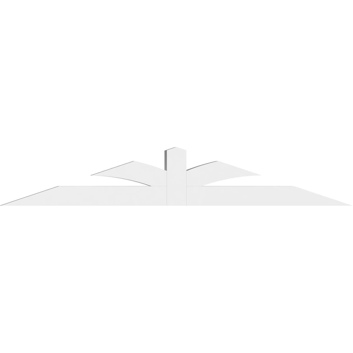 Ekena Millwork GBP072X12X0404RIC00 Exterior-Brackets-Braces - View #2