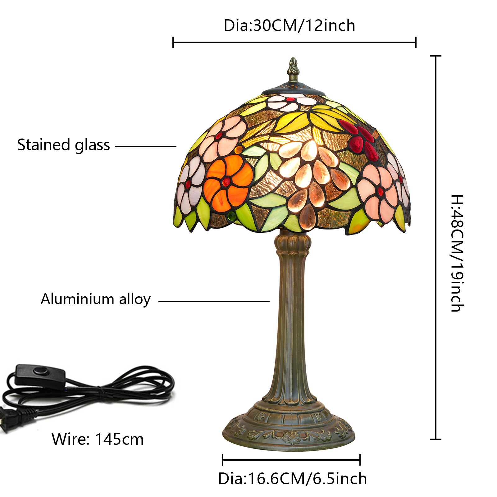 Medunjess LSOF1062-12 Table-Lamps - View #6