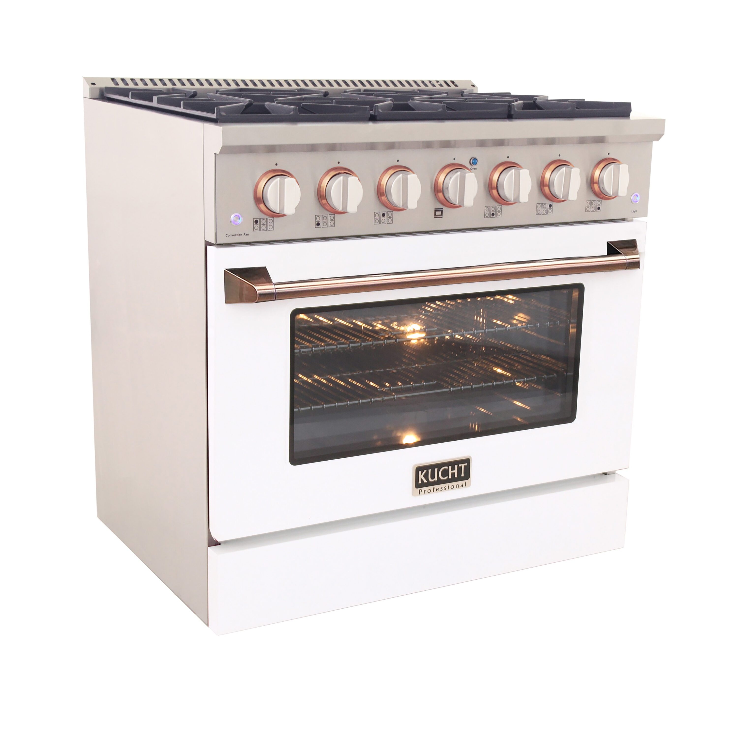 Kucht KNG361/LP-W-ROSE Freestanding-Gas-Ranges - View #3