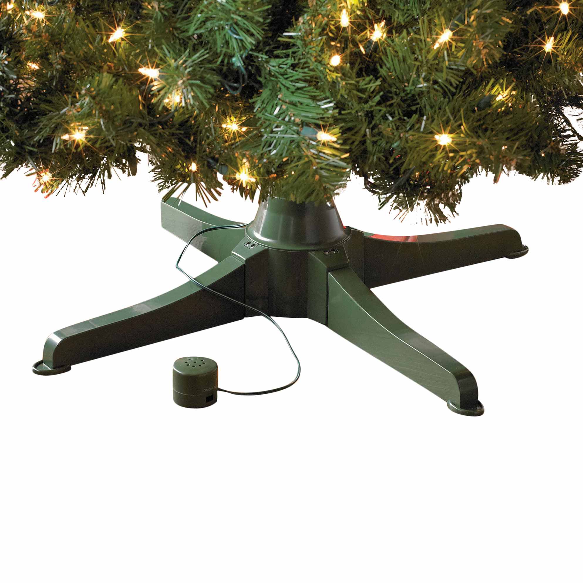 BrylaneHome 608215242026 Musical Rotating Christmas Tree Stand