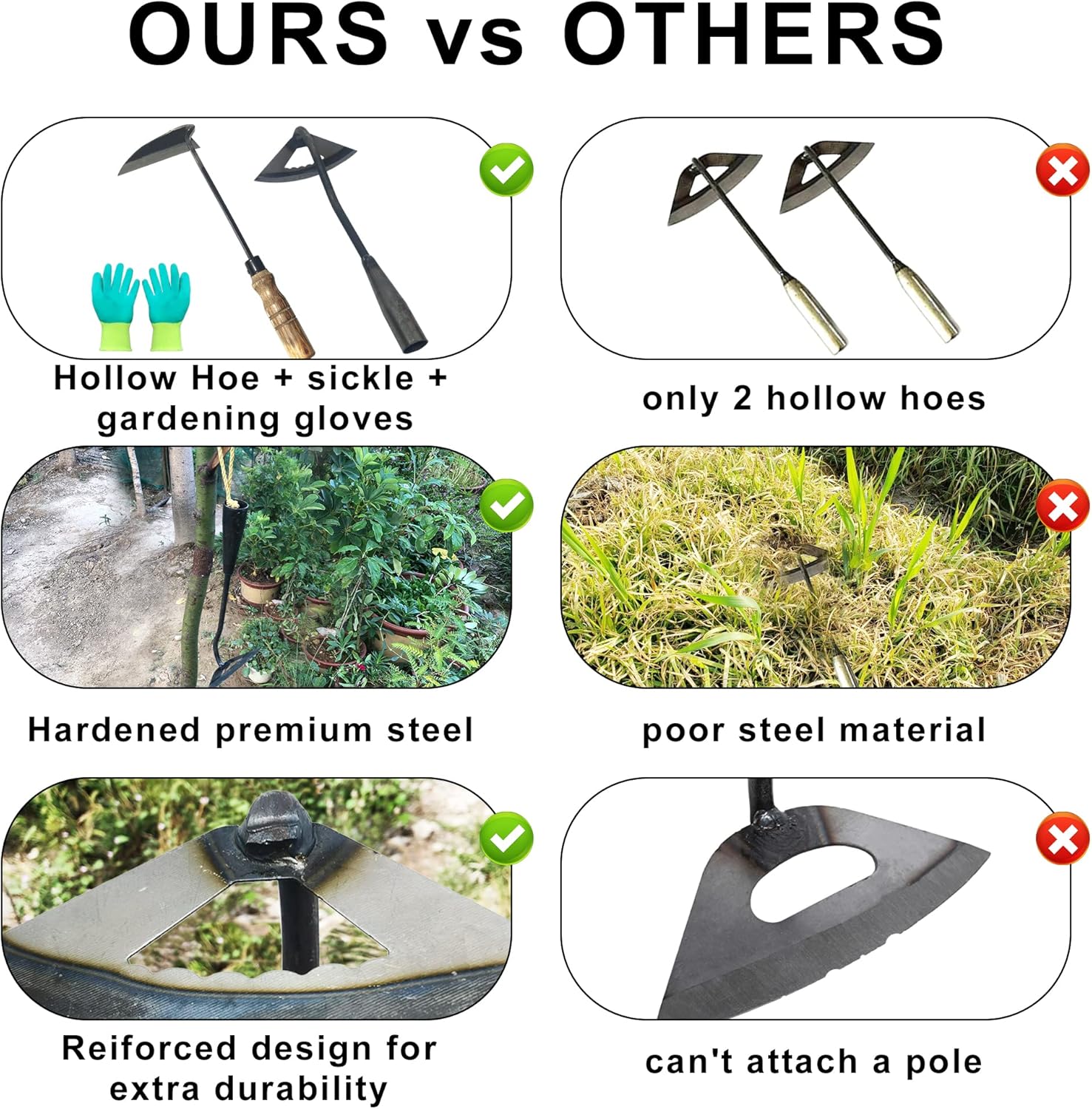 Rbied AOC-7 Garden-Hand-Tool-Kits - View #2