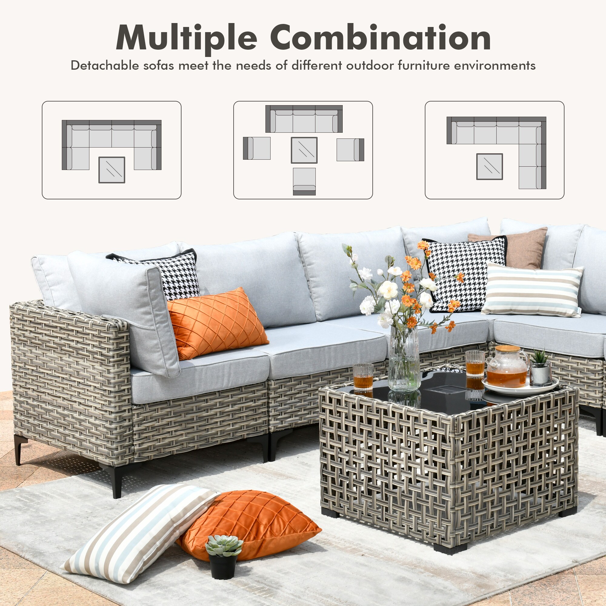 ALTRIGUS 6L-SKT407-AL Patio-Conversation-Sets - View #10