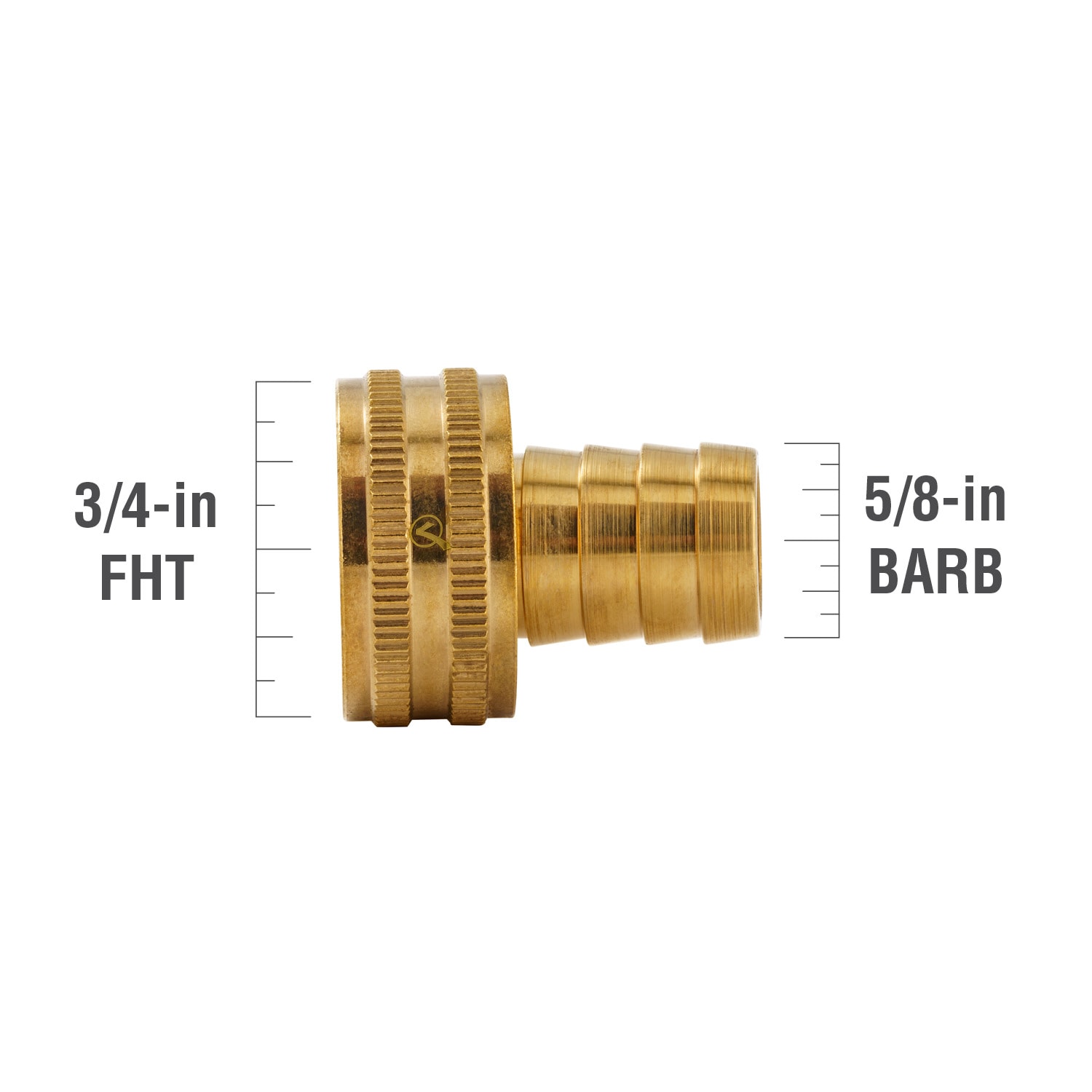 3/4-in x 5/8-in Threaded Adapter Fitting