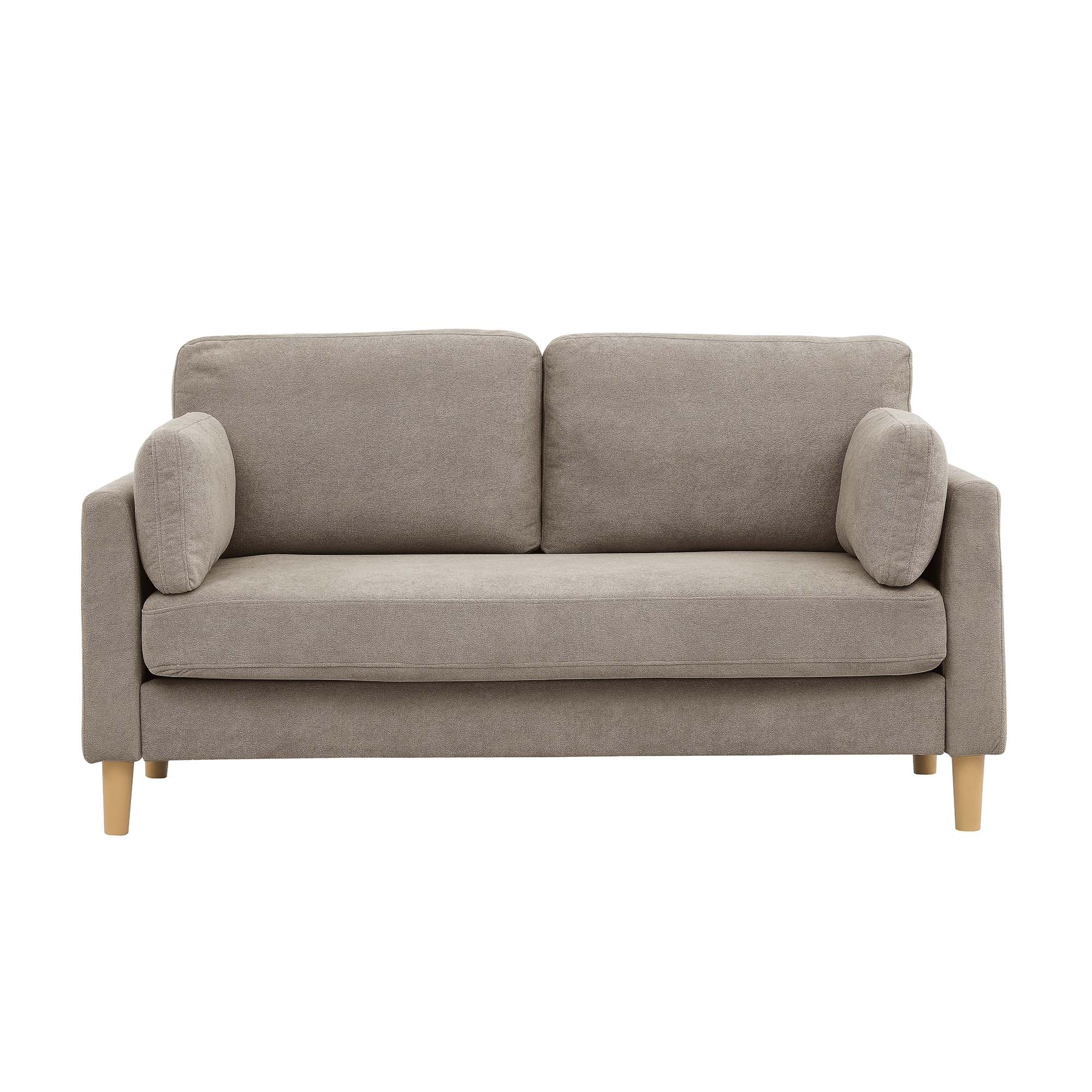 Bybafun YC5200032 66-in Modern khaki Sofa