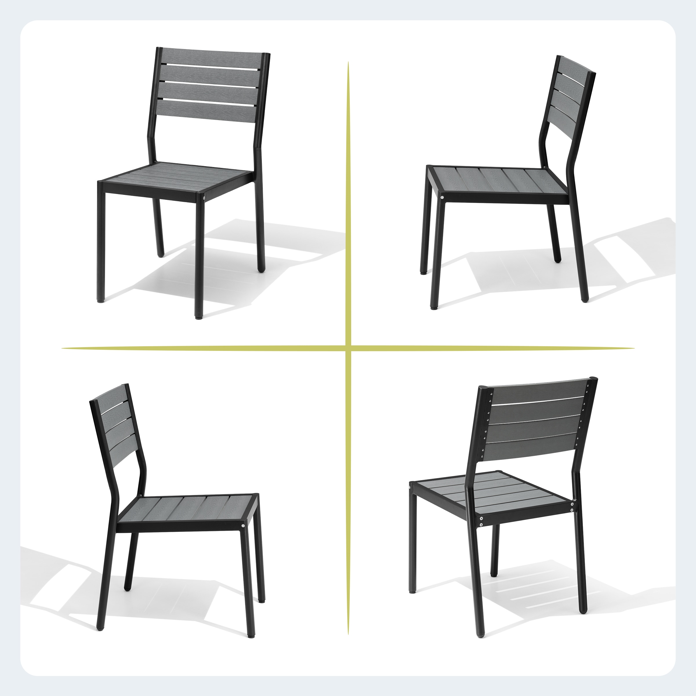 Crestlive Products CL-TD6237GRY240-11 Patio-Dining-Sets - View #10